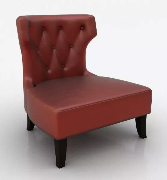 armchair chuk 3d model 3D model_0