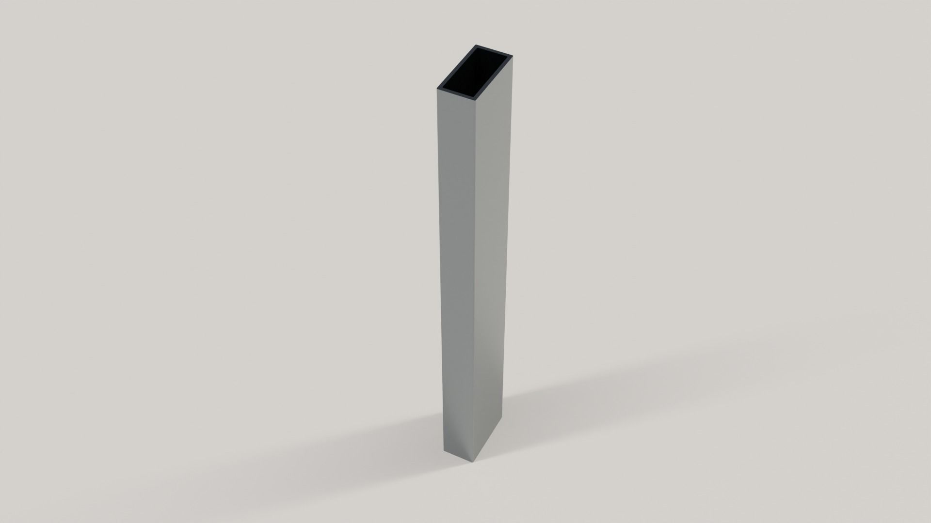 Standard Structural Steel Columns and Beams Low-poly 3D model_7