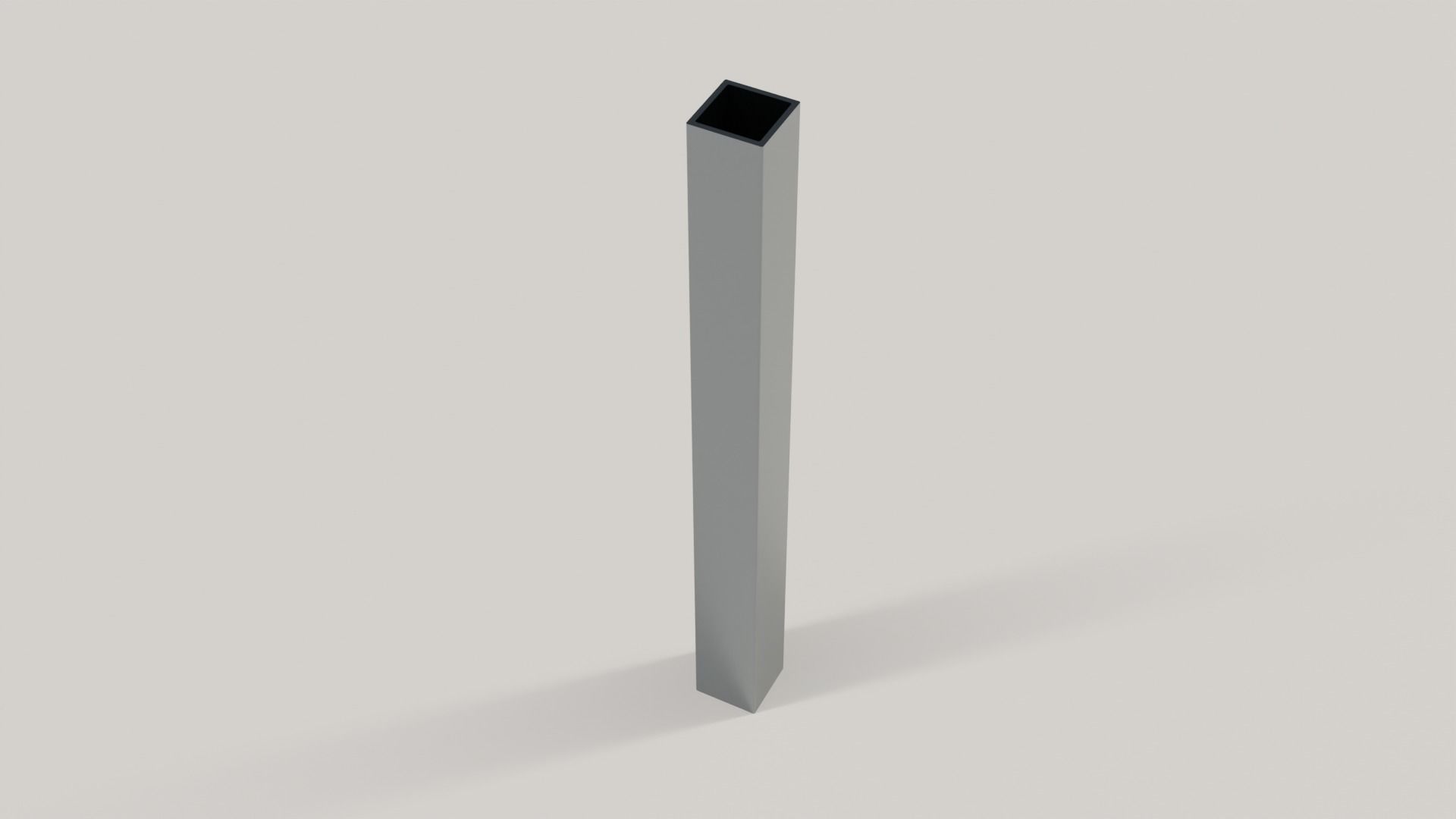 Standard Structural Steel Columns and Beams Low-poly 3D model_11