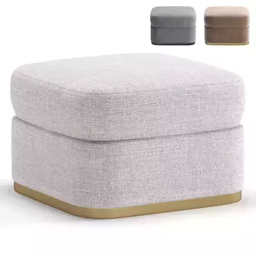 Pouf JESSICA by Cazarina Interiors 3 Colors Version