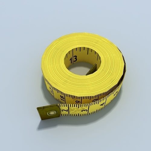 3D model Tape Measure VR / AR / lowpoly CGTrader