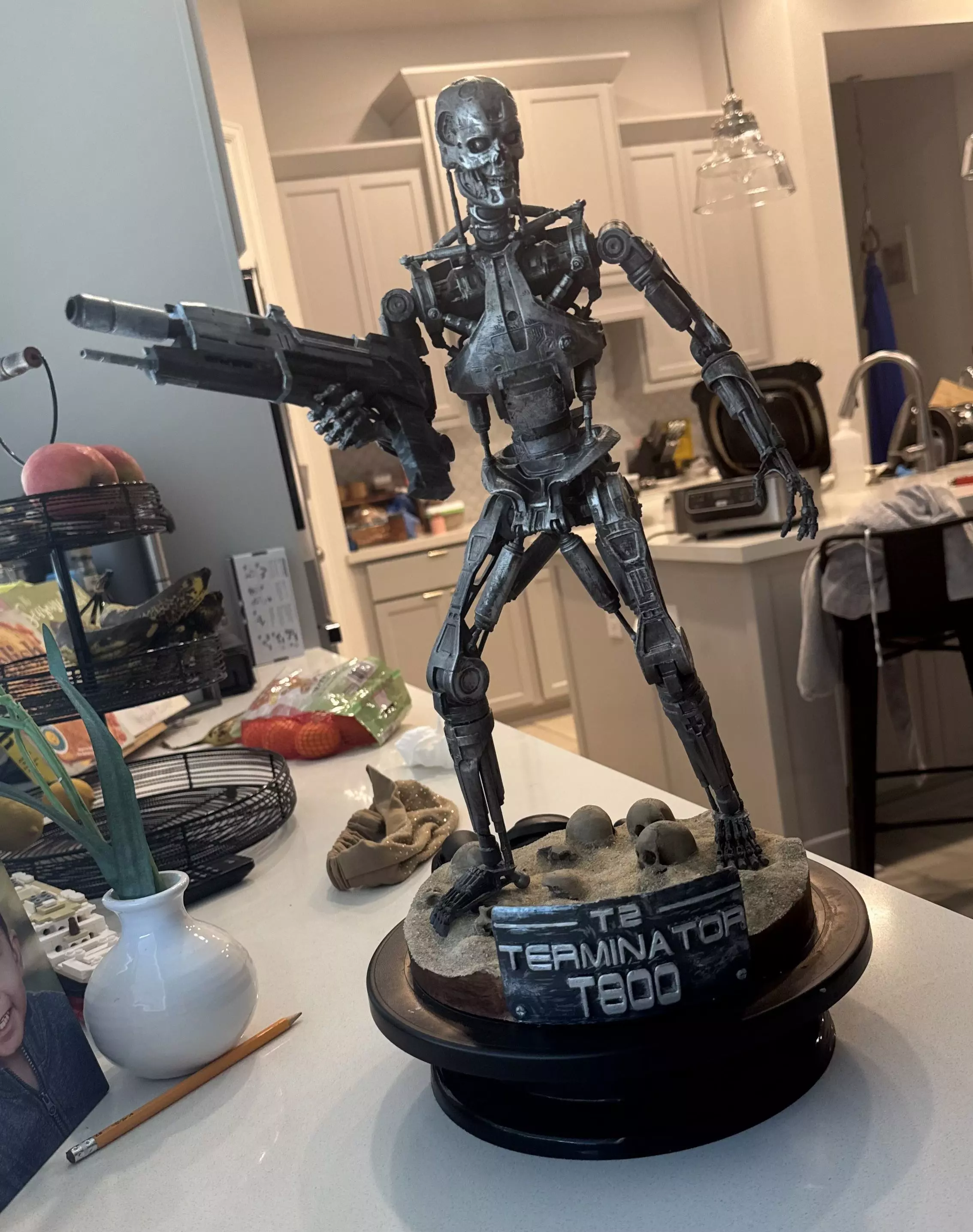Terminator T-800 Endoskeleton Rekvizit 3D print model_0