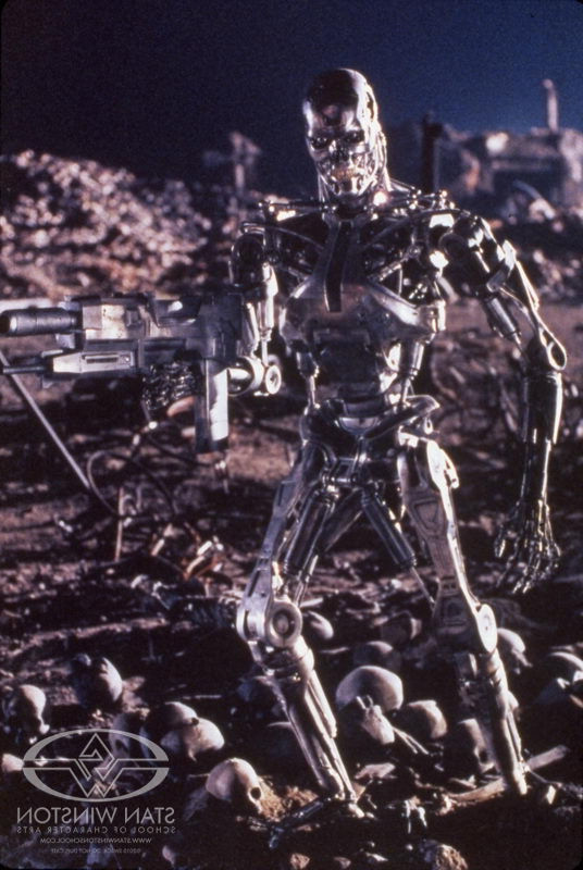 Terminator T-800 Endoskeleton Rekvizit 3D print model_24