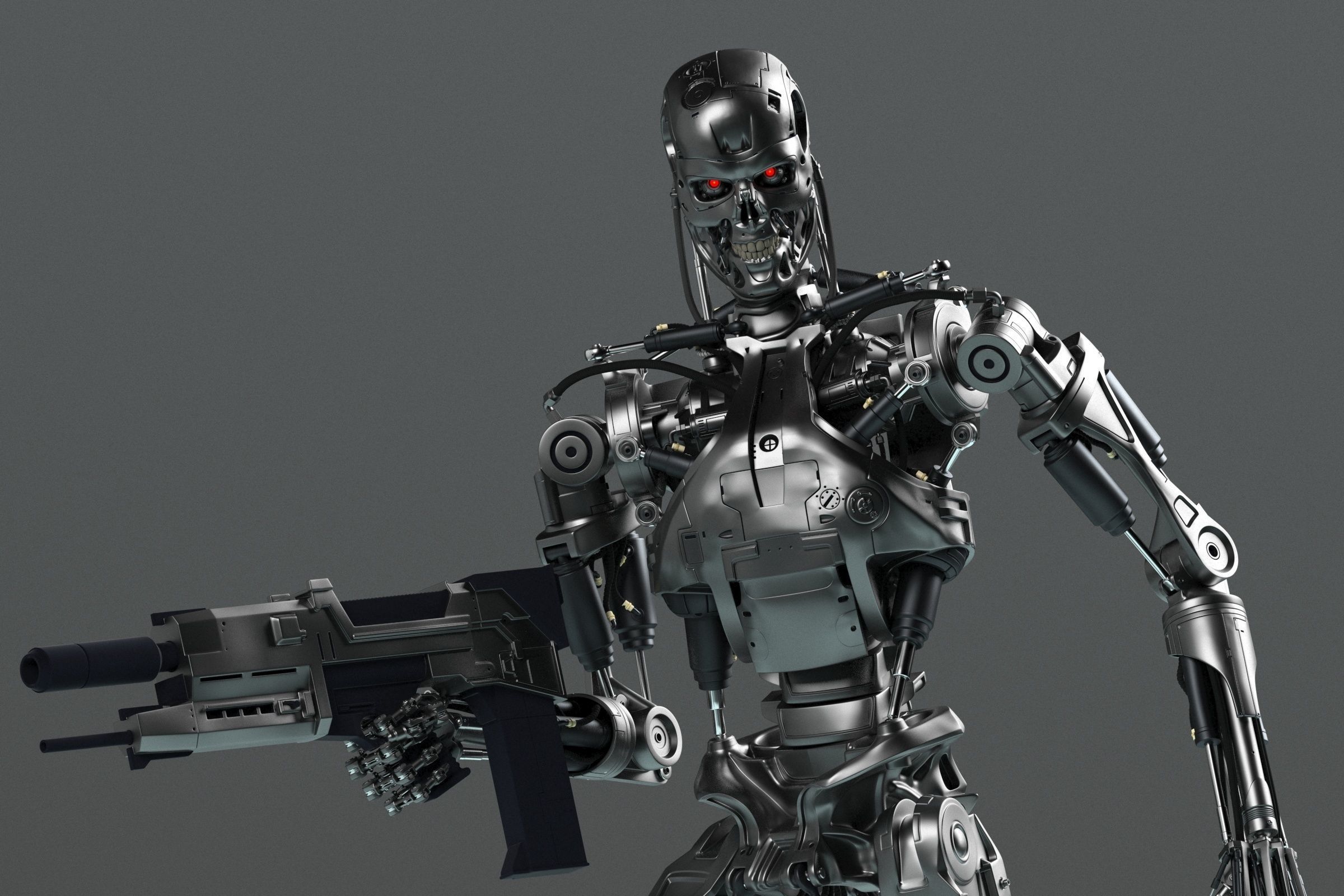 Terminator T-800 Endoskeleton Rekvizit 3D print model_20