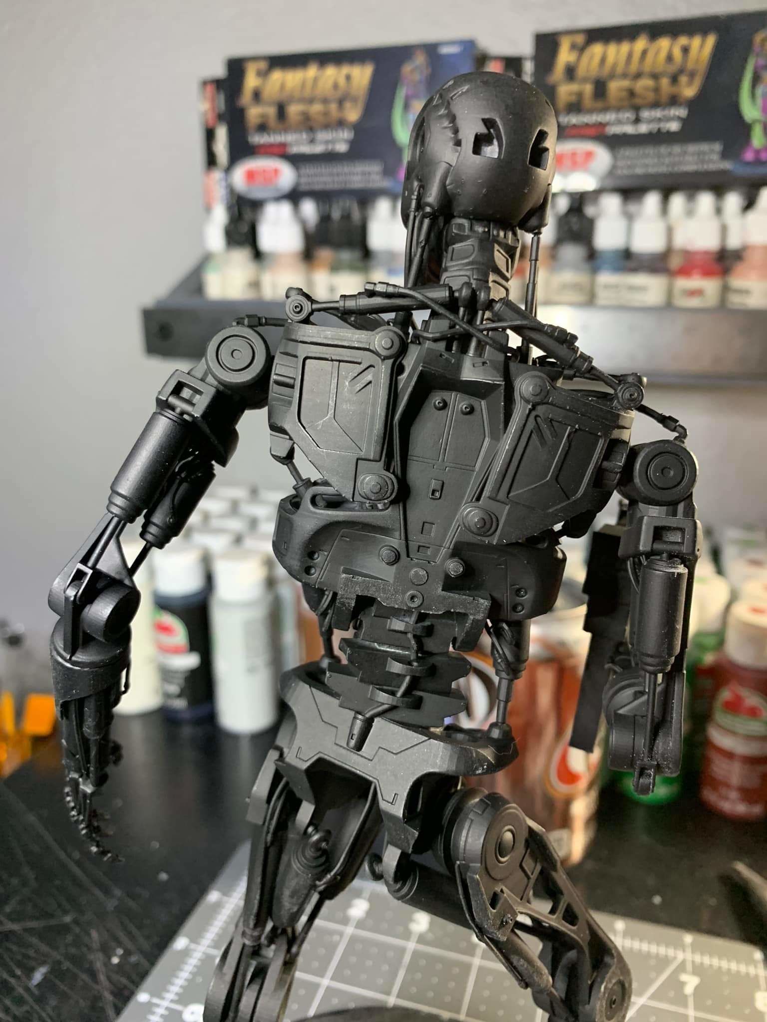 Terminator T-800 Endoskeleton Rekvizit 3D print model_10