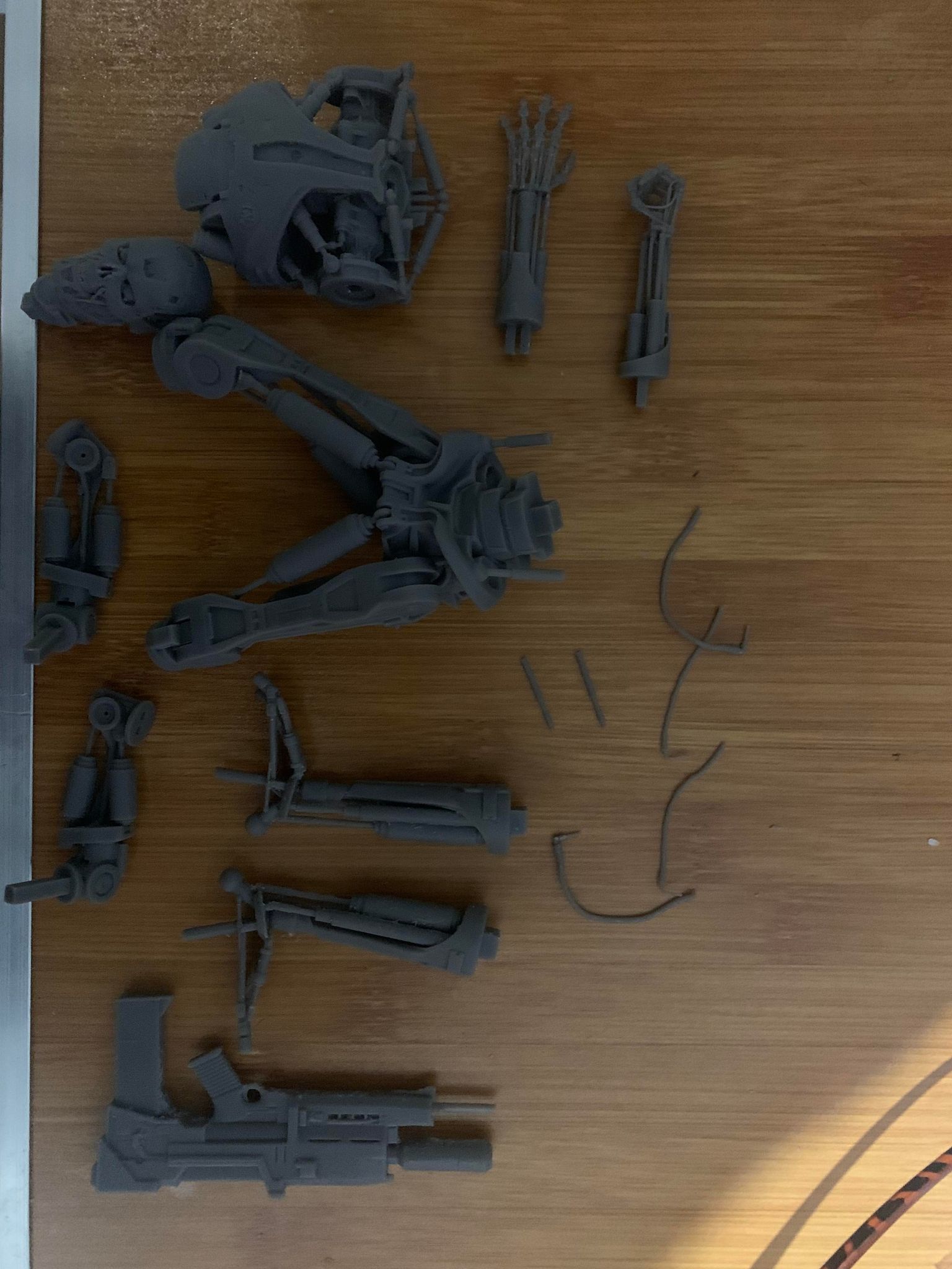 Terminator T-800 Endoskeleton Rekvizit 3D print model_4