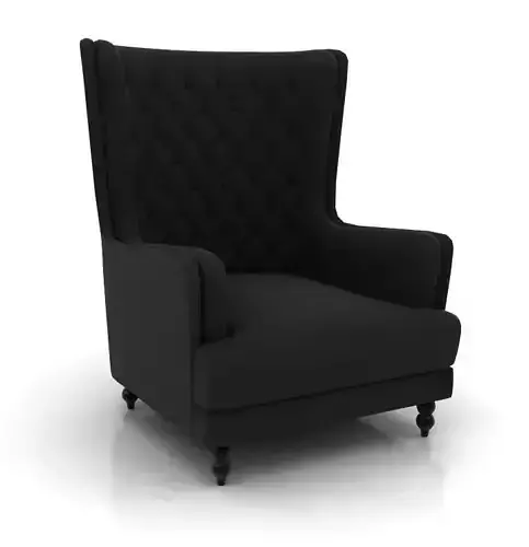 armchair queen 3d model