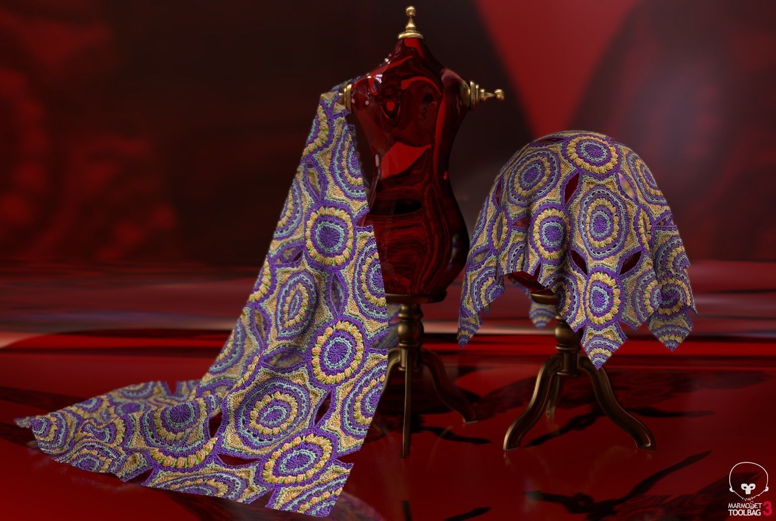 Fabric Vol 18 - Granny and Afghan Square Texture_14