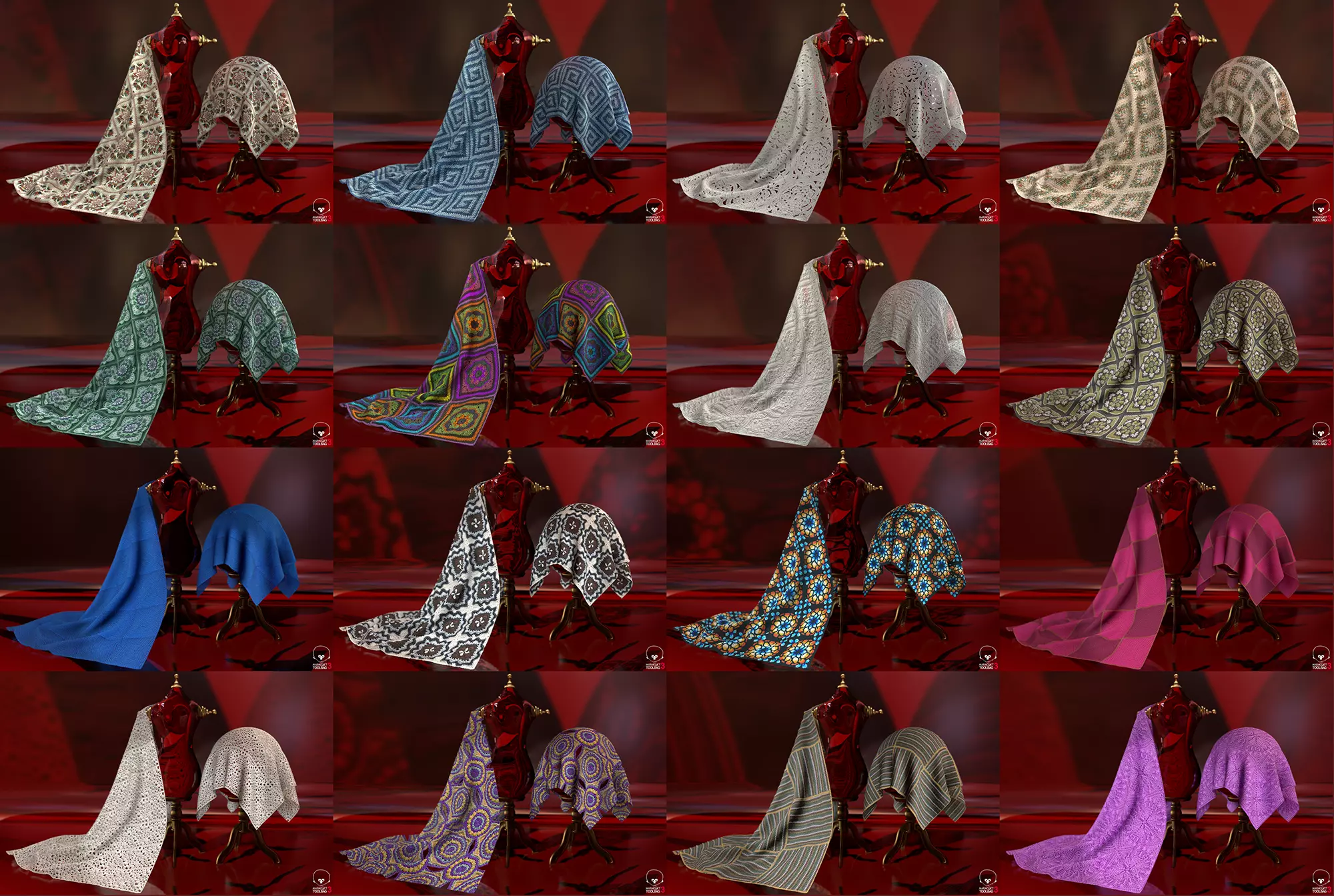 Fabric Vol 18 - Granny and Afghan Square Texture_0