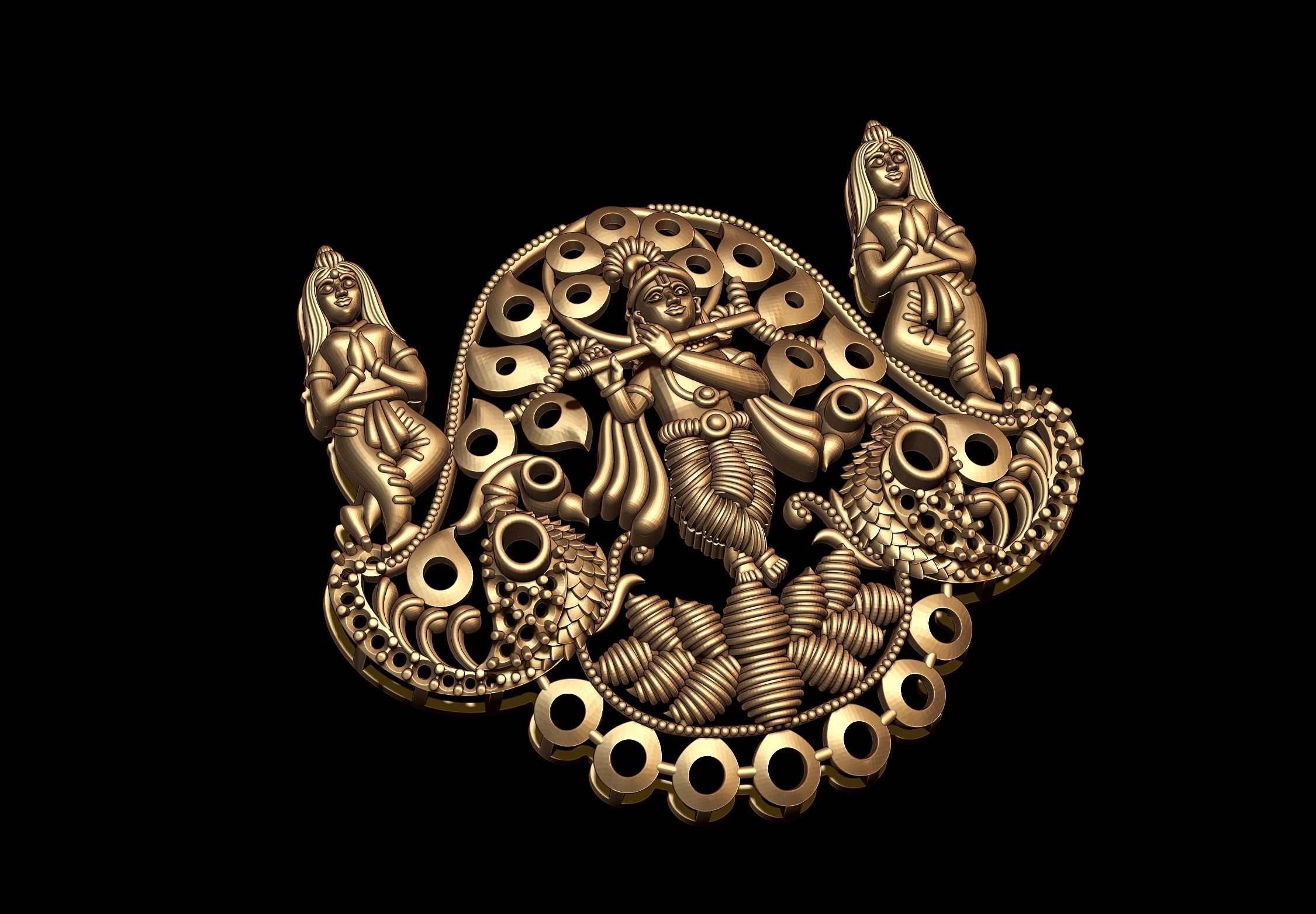 Temple Jewelery 010 3D print model_7