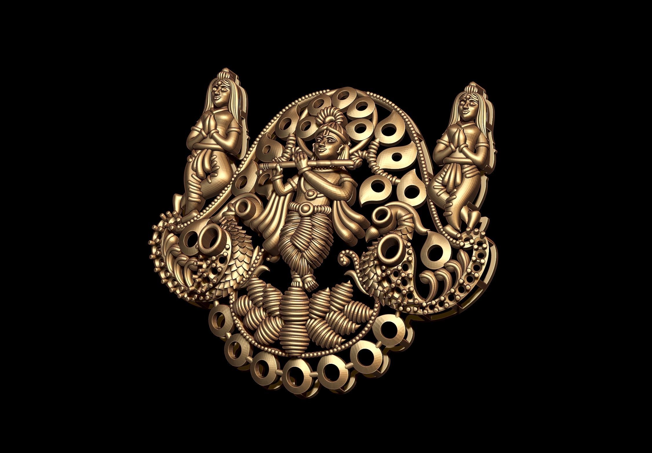 Temple Jewelery 010 3D print model_8