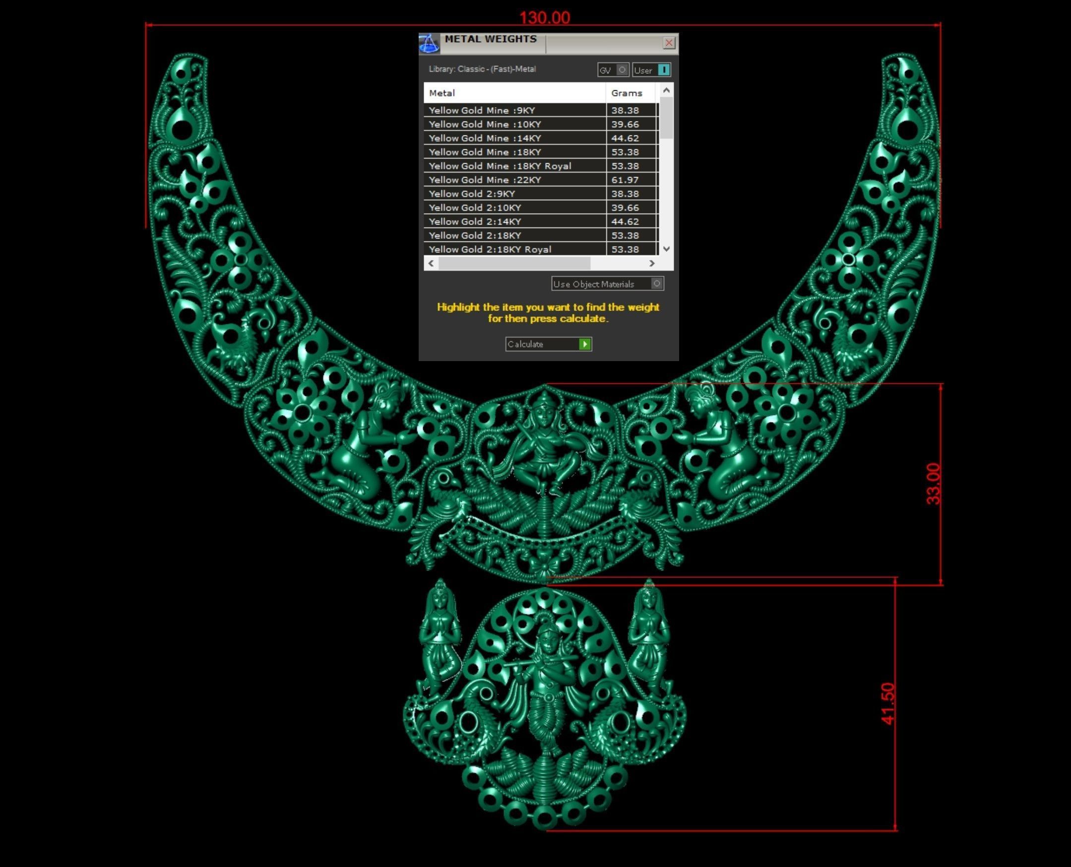 Temple Jewelery 010 3D print model_9