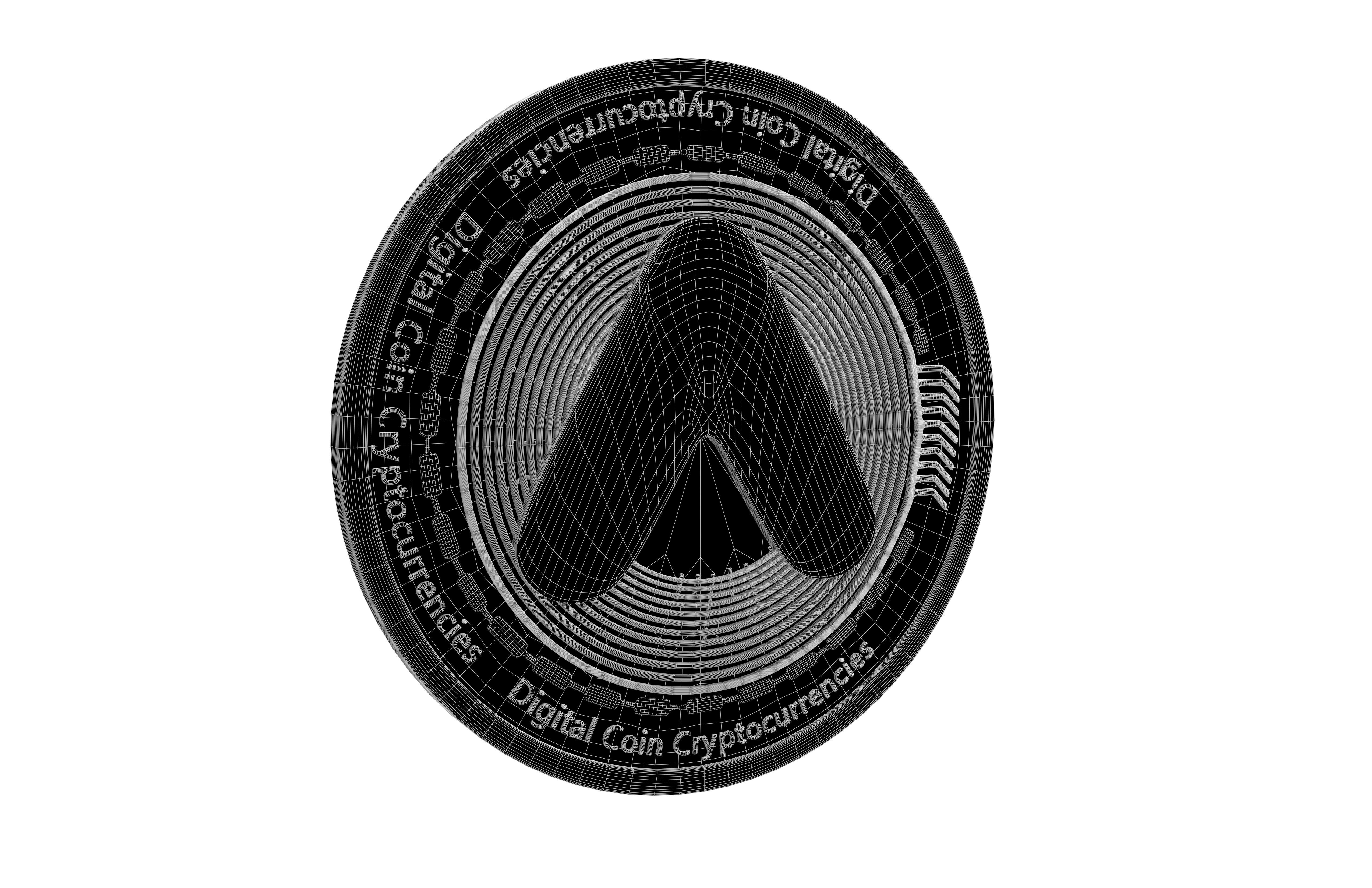 Anchor Protocol Coin v2 004 3D model_5