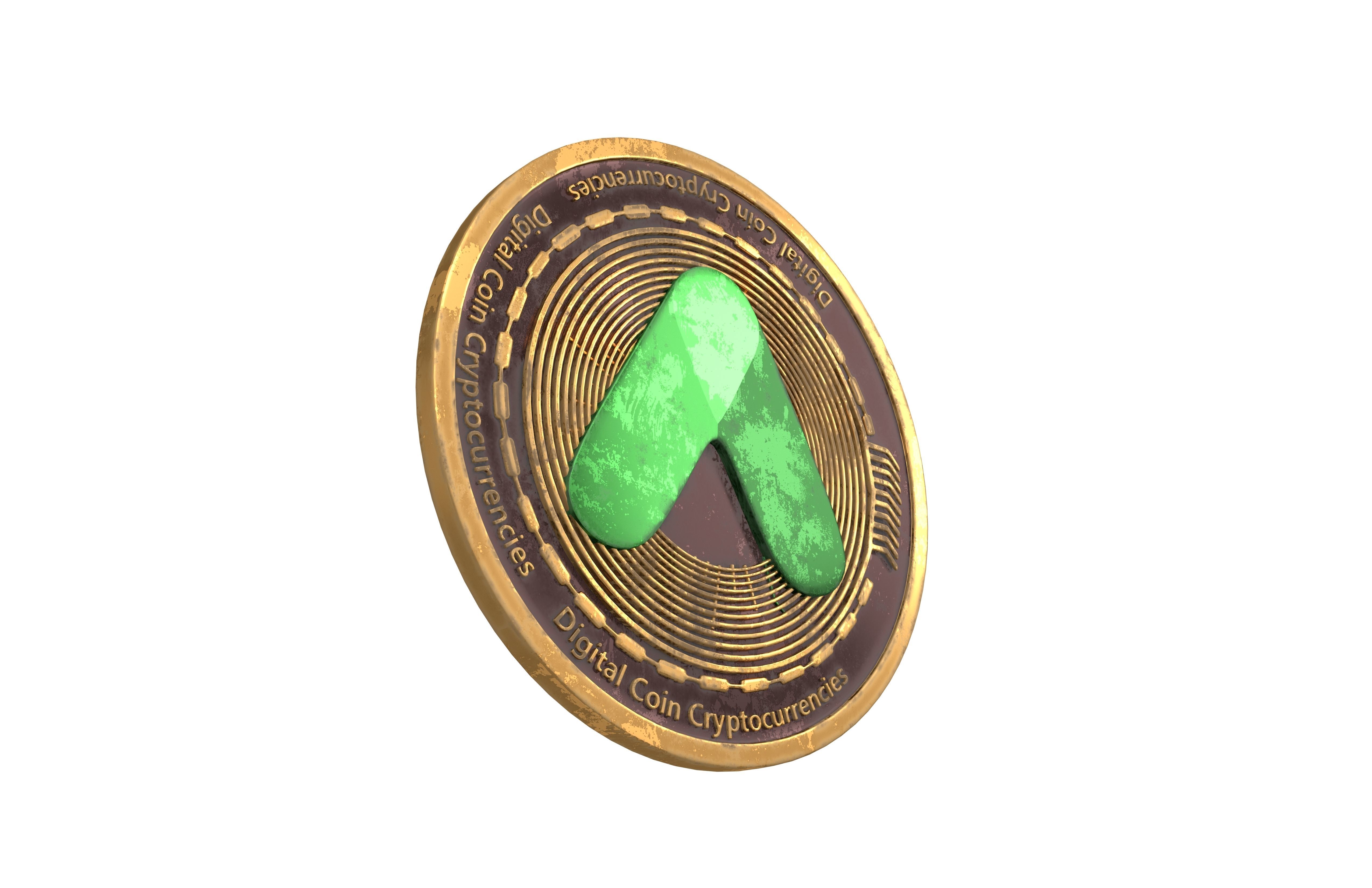 Anchor Protocol Coin v2 004 3D model_2