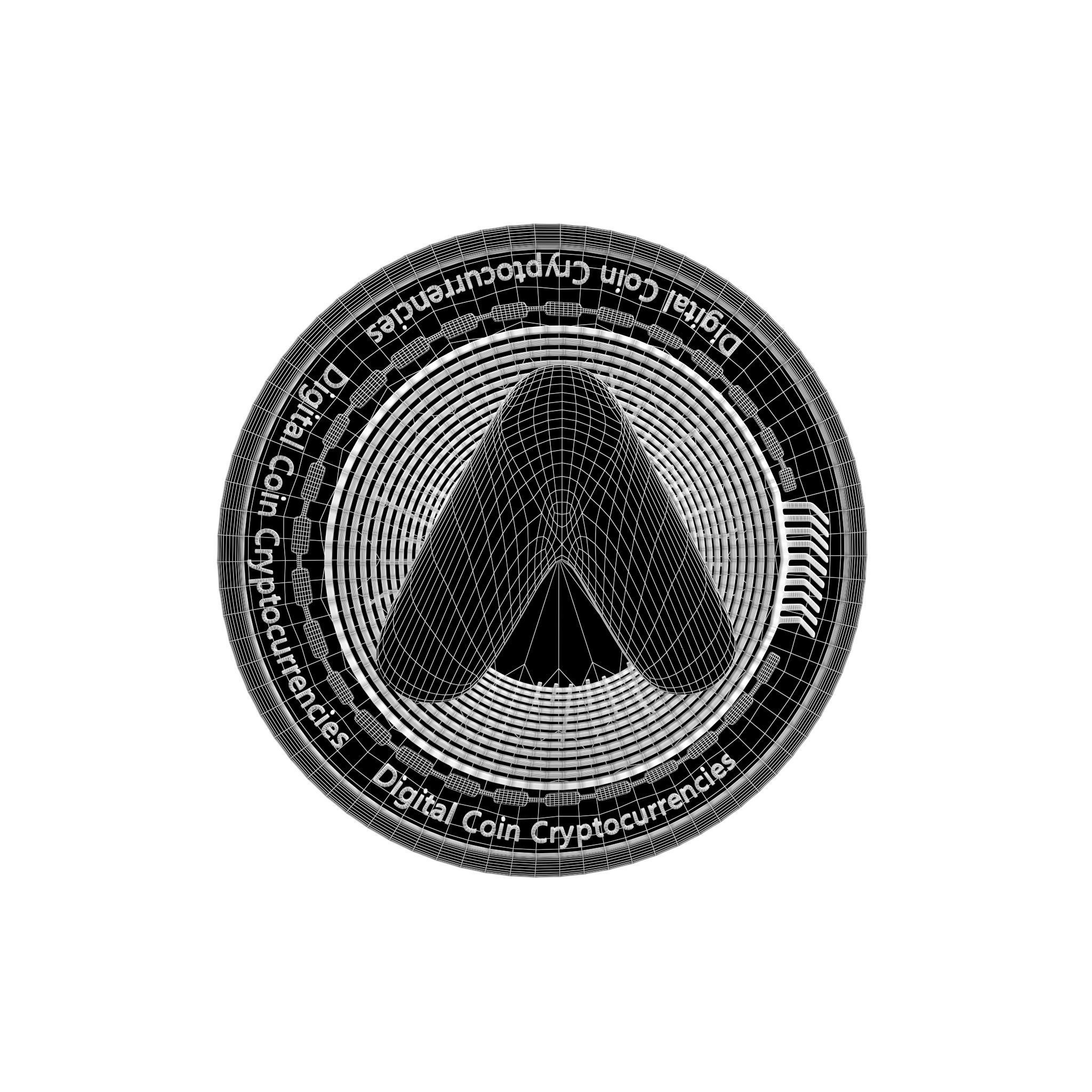 Anchor Protocol Coin v2 004 3D model_4