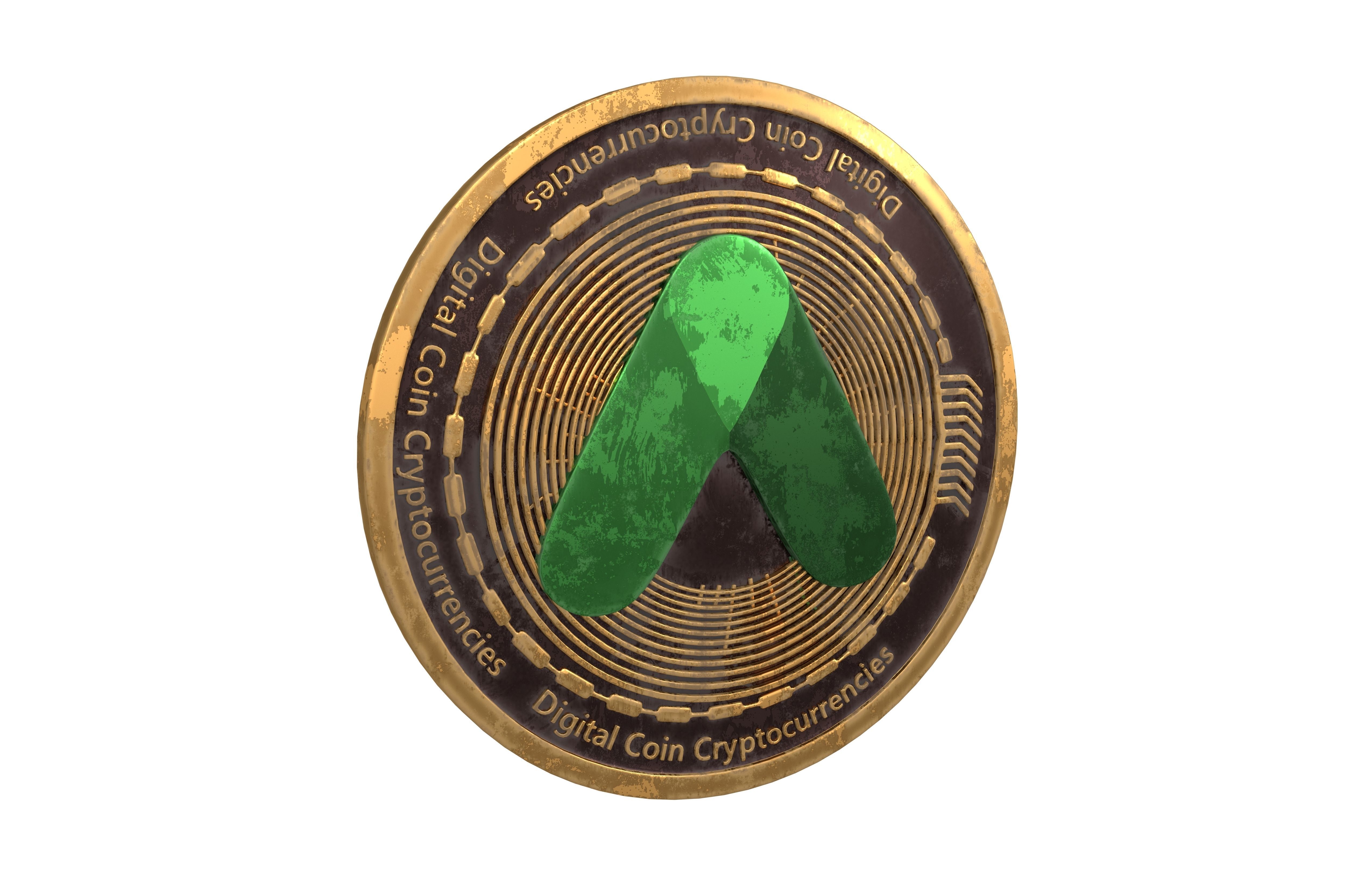 Anchor Protocol Coin v2 004 3D model_1