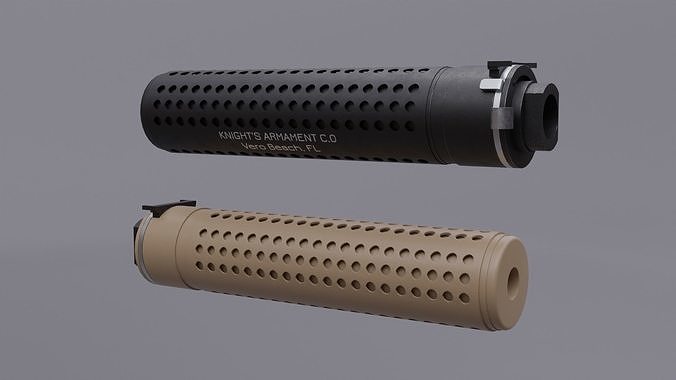 Tactical Suppressor - Silencer   3D model