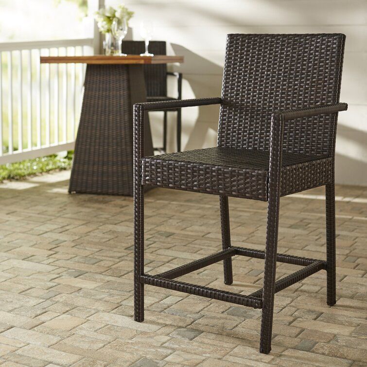 Adelita Patio Bar Stool 3D model_8