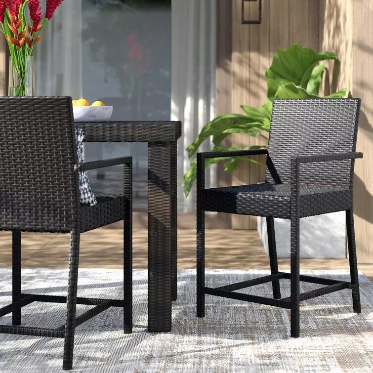Adelita Patio Bar Stool 3D model_0