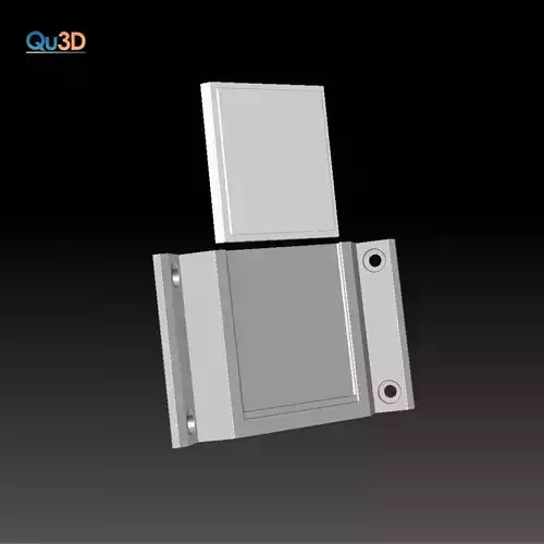 Wall bracket for the corner-High-end 3D print model highpoly Free 3D print model