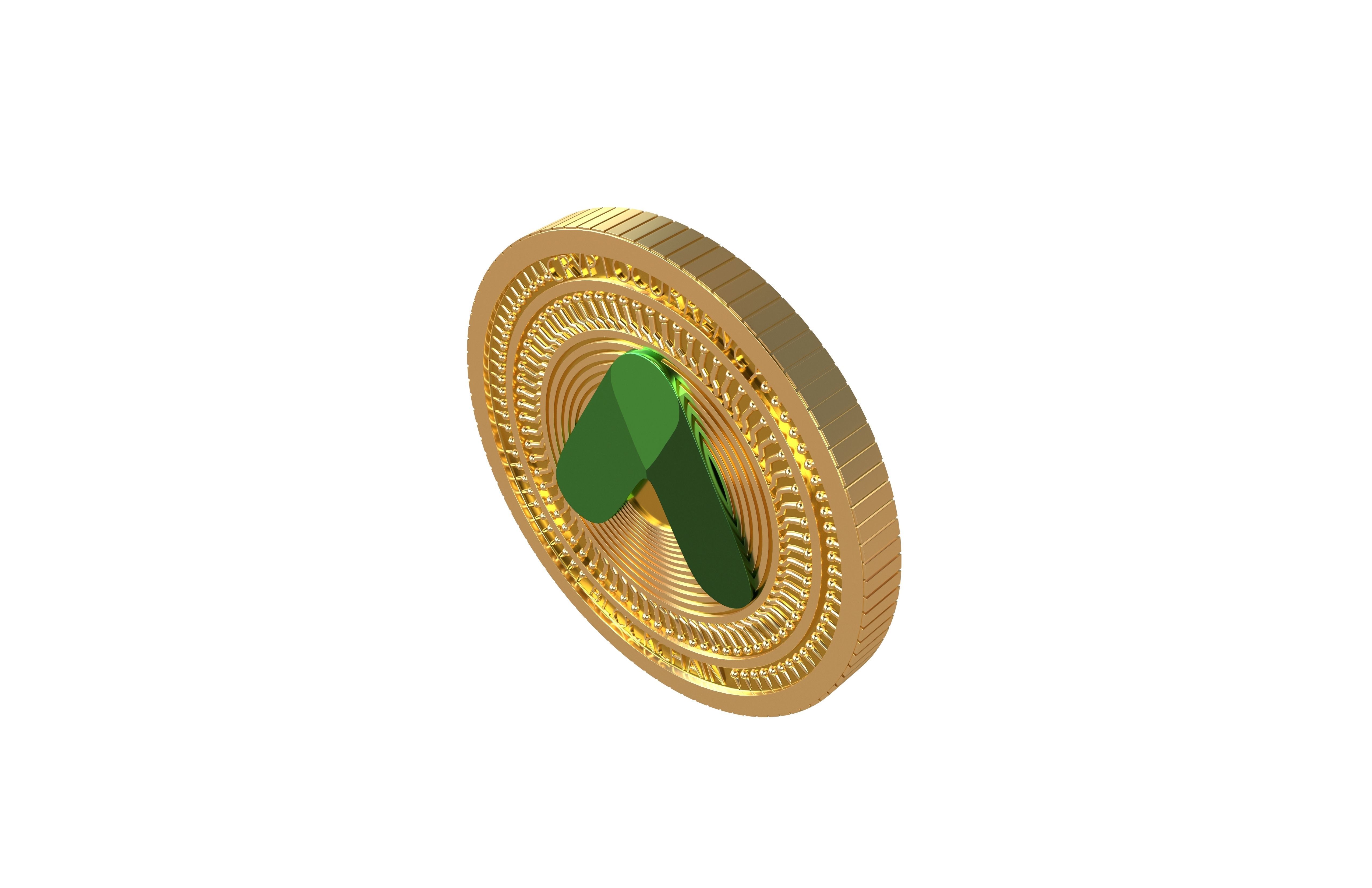 Anchor Protocol Coin v5 002 3D model_2