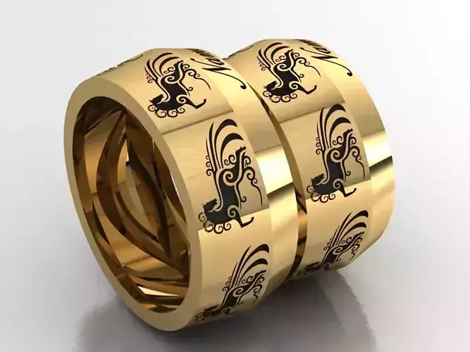 ring set 46 collection1  3D print model