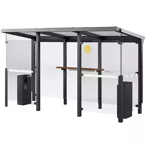 Aureo 2 Smoking Pavilion by mmcite