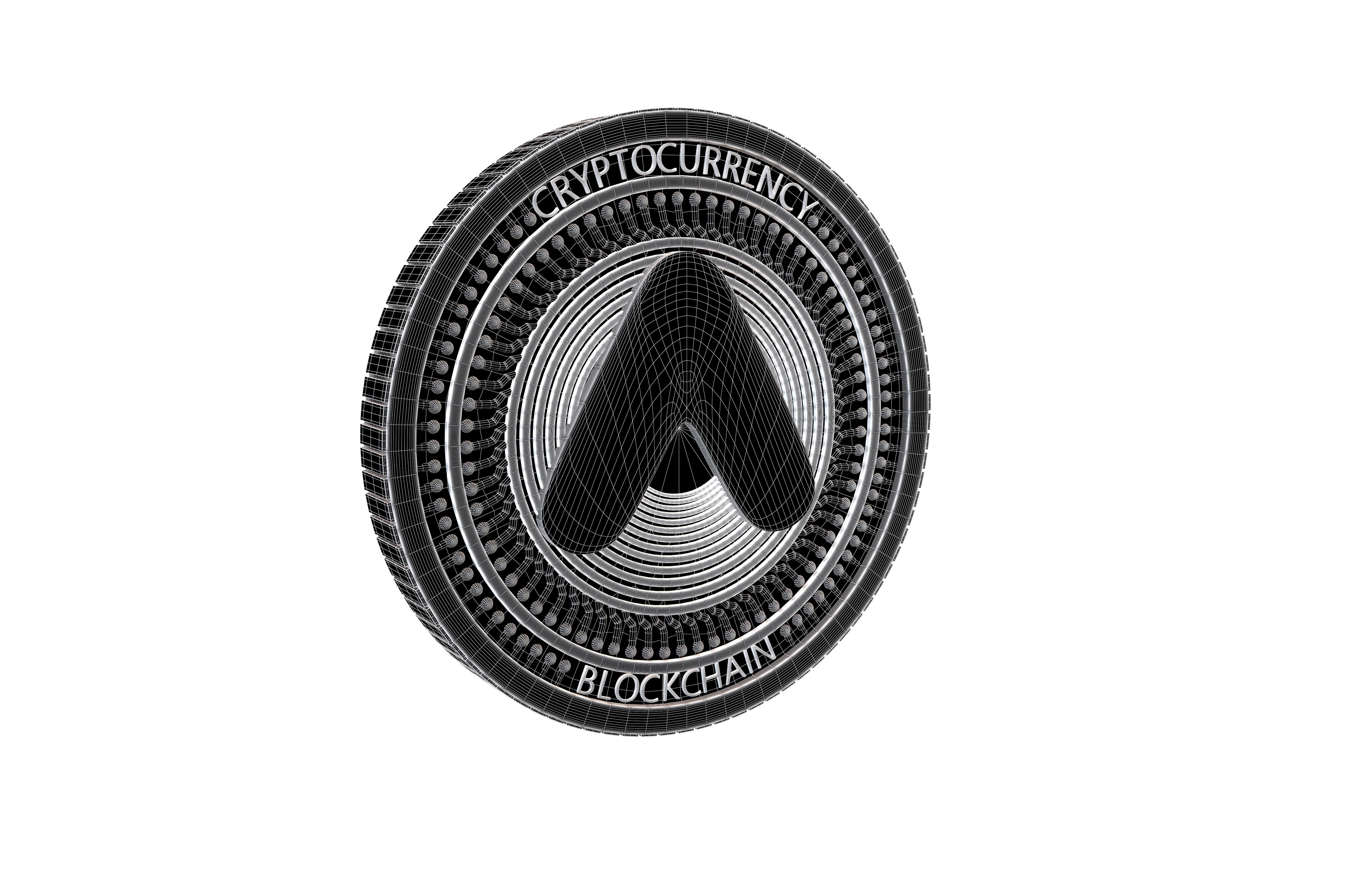 Anchor Protocol Coin v5 004 3D model_8