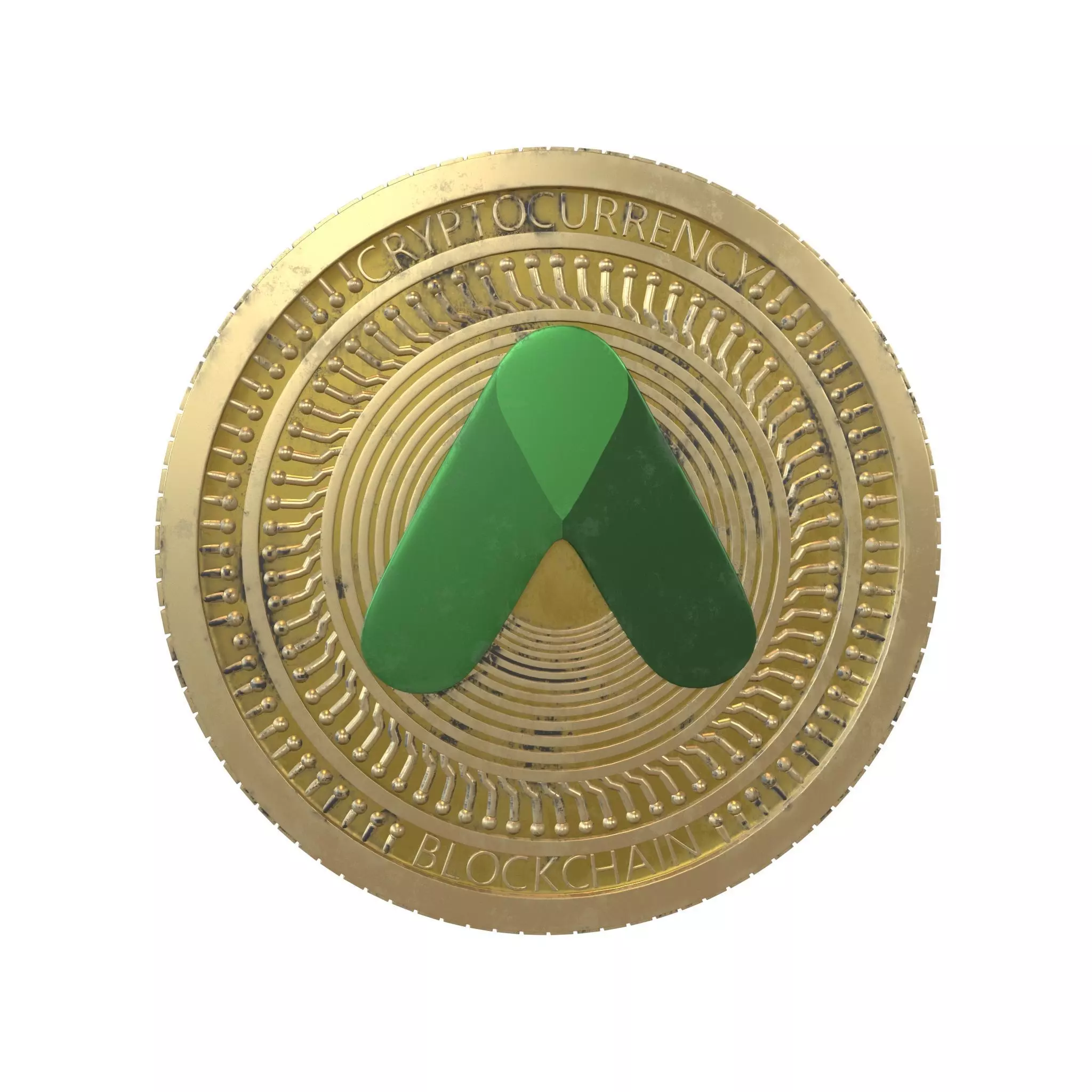 Anchor Protocol Coin v5 004 3D model_0