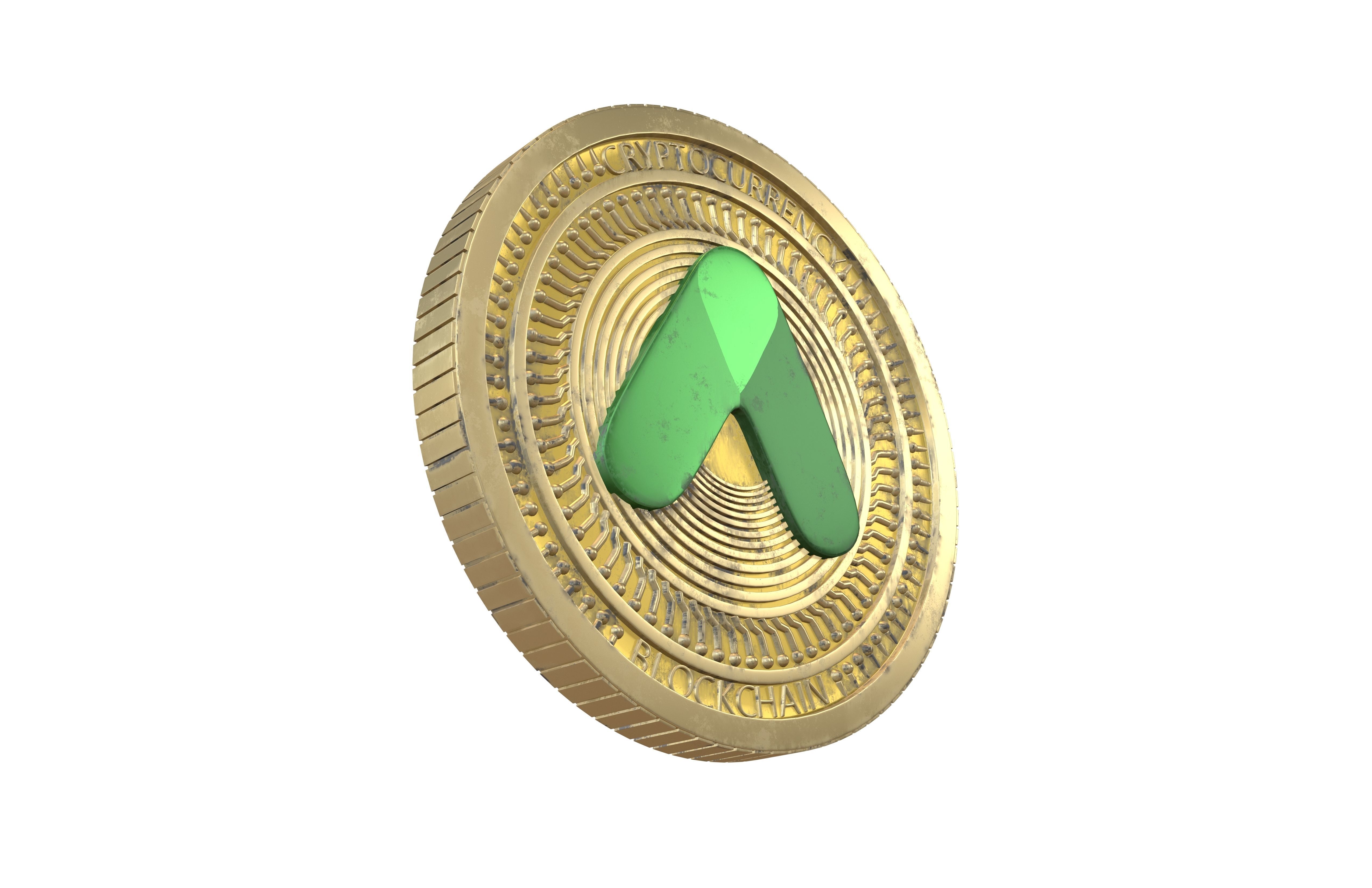 Anchor Protocol Coin v5 004 3D model_3