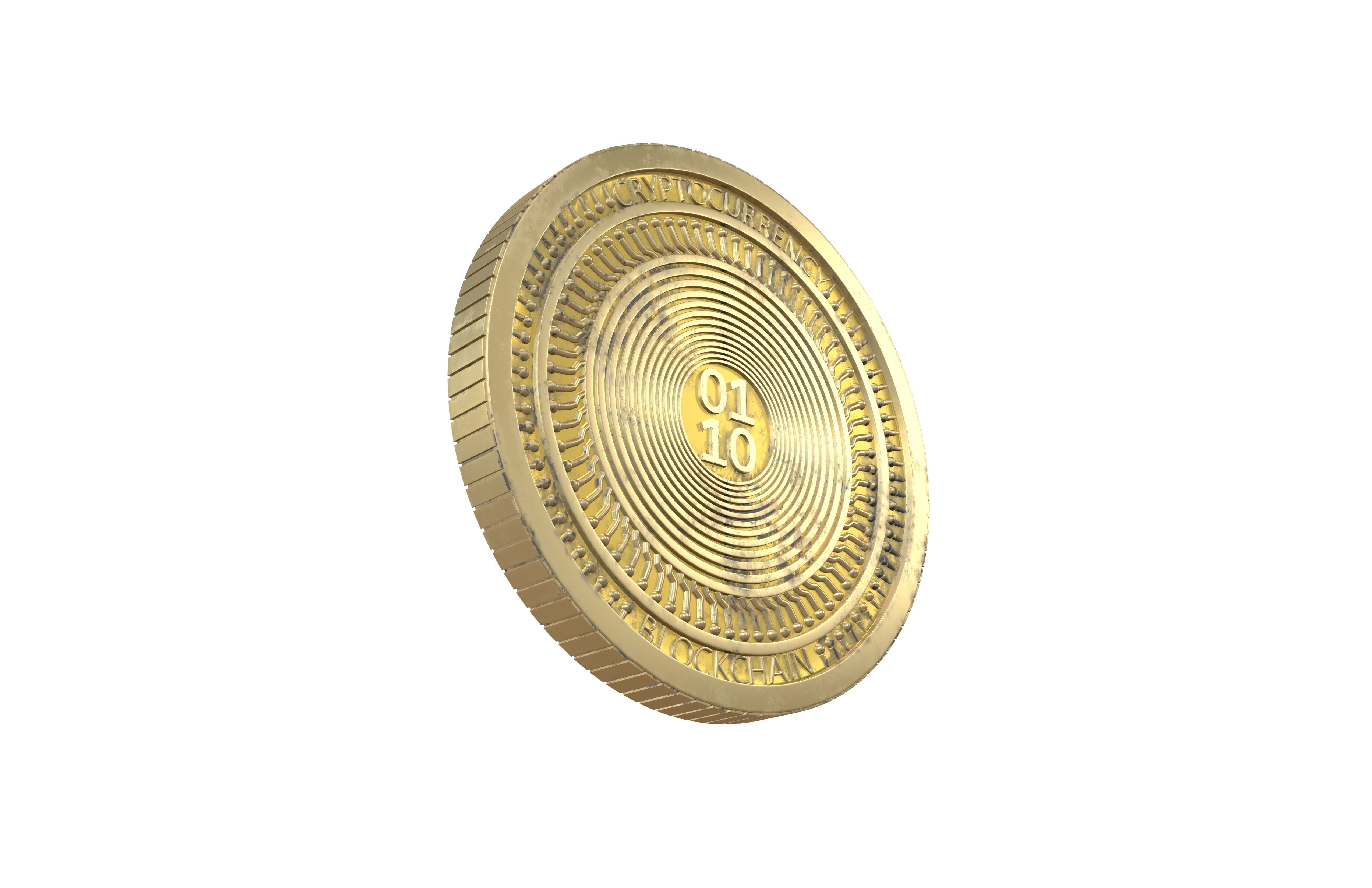 Anchor Protocol Coin v5 004 3D model_4