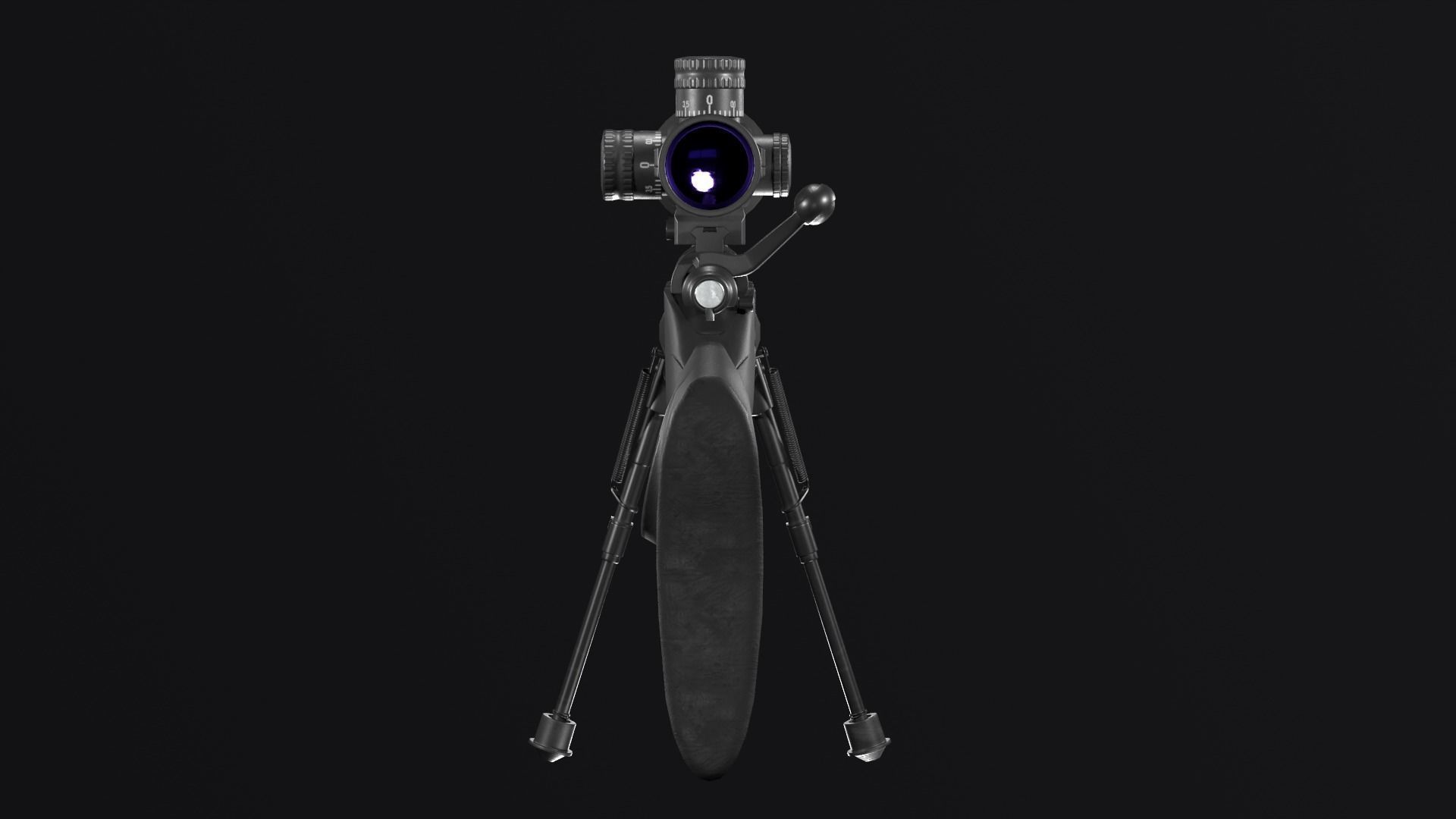 Remington 700 SPS VARMINT 223 Rem Low-poly 3D model_25