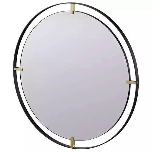 Mirror Betsy Frame Metal 90 by Kare Design