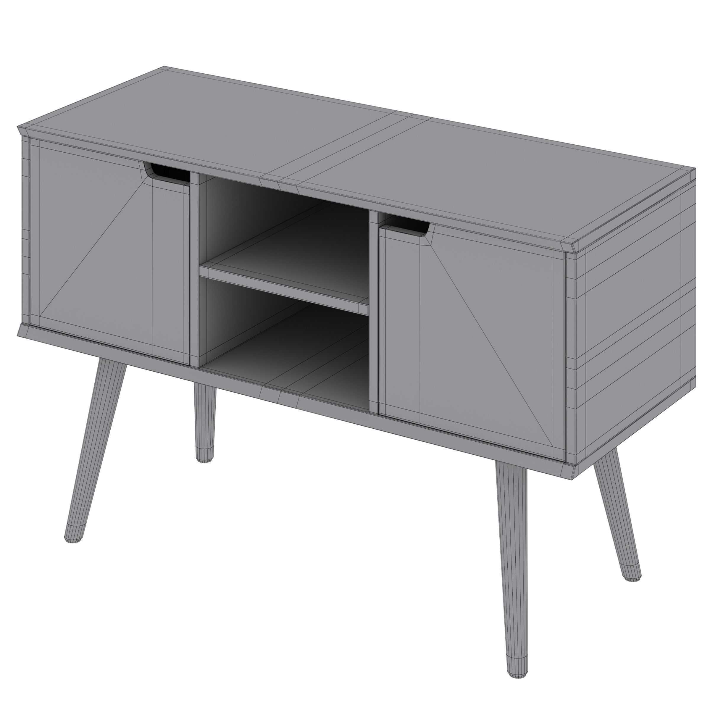 Sideboard Mitra by Actona 3D model_4