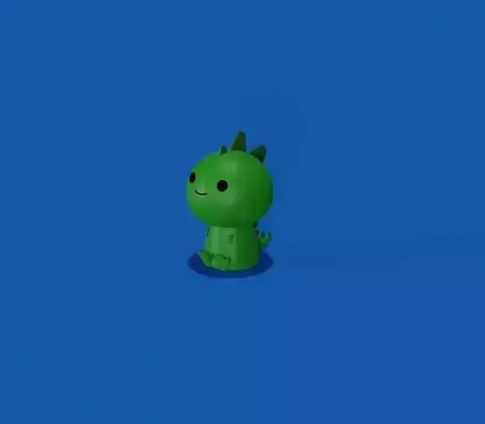 Cute little dragon  dinosaur 