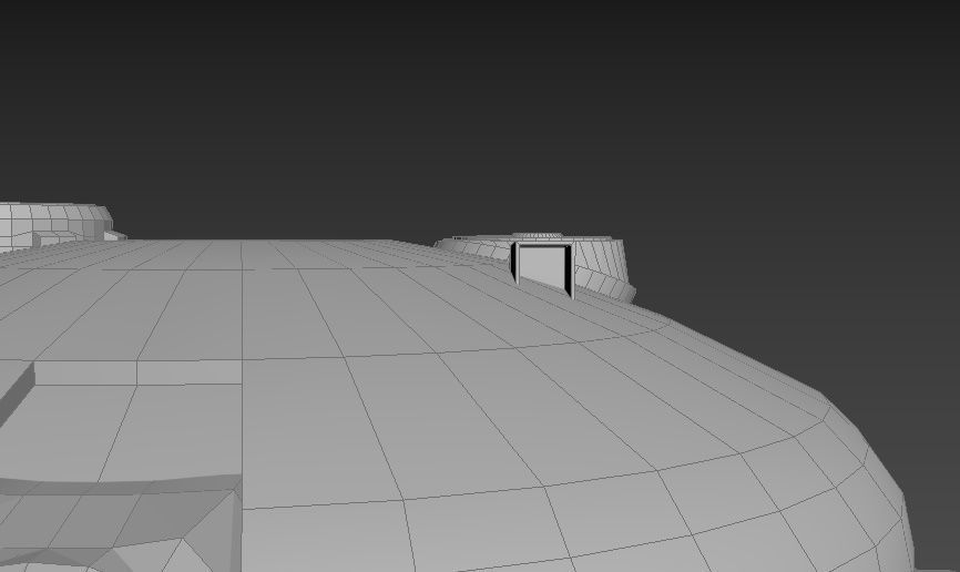 T-64 A tank Low-poly 3D model_9
