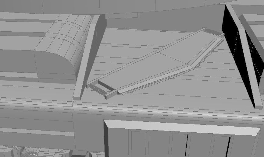 T-64 A tank Low-poly 3D model_8