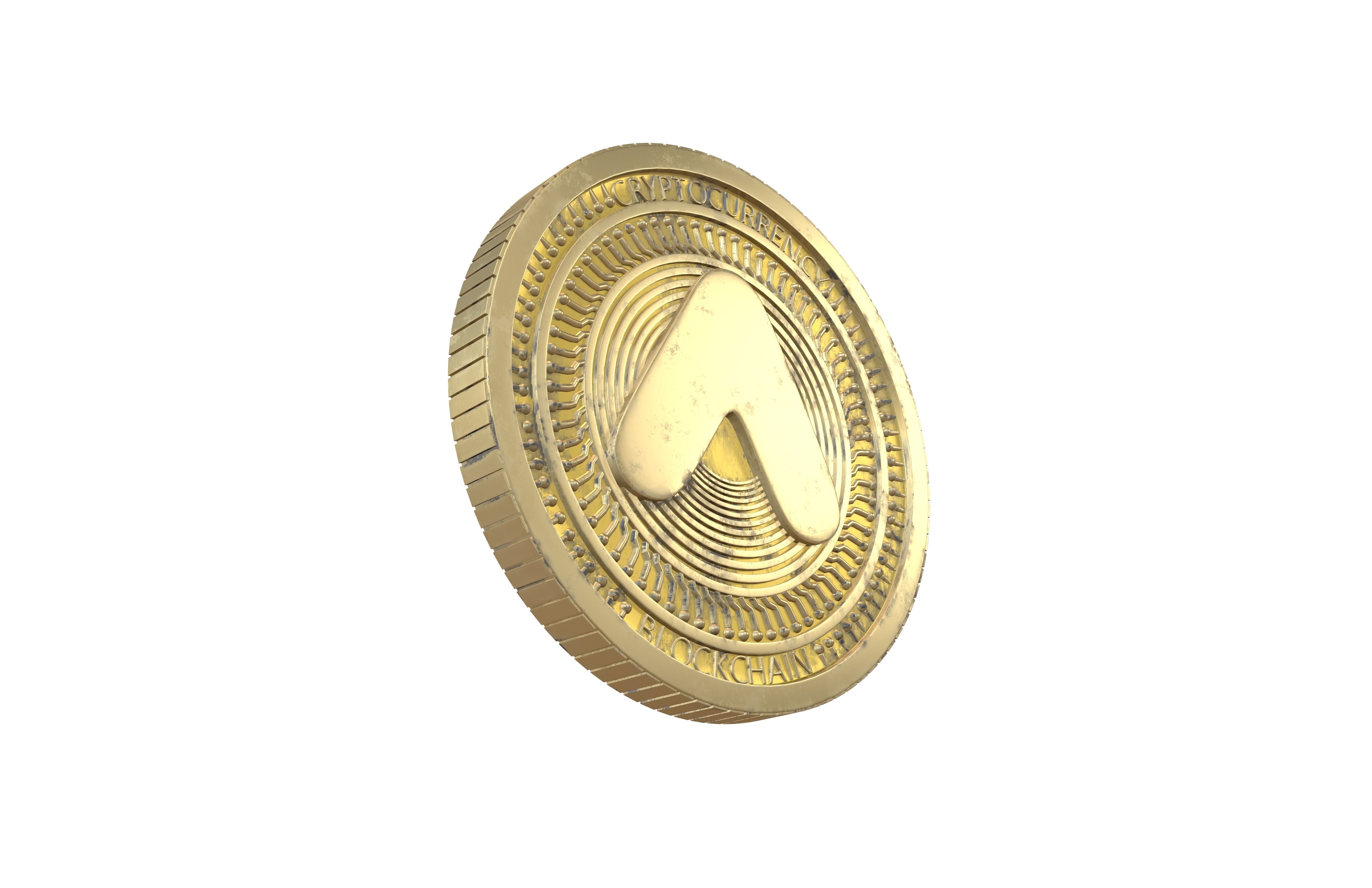 Anchor Protocol Coin v5 003 3D model_2