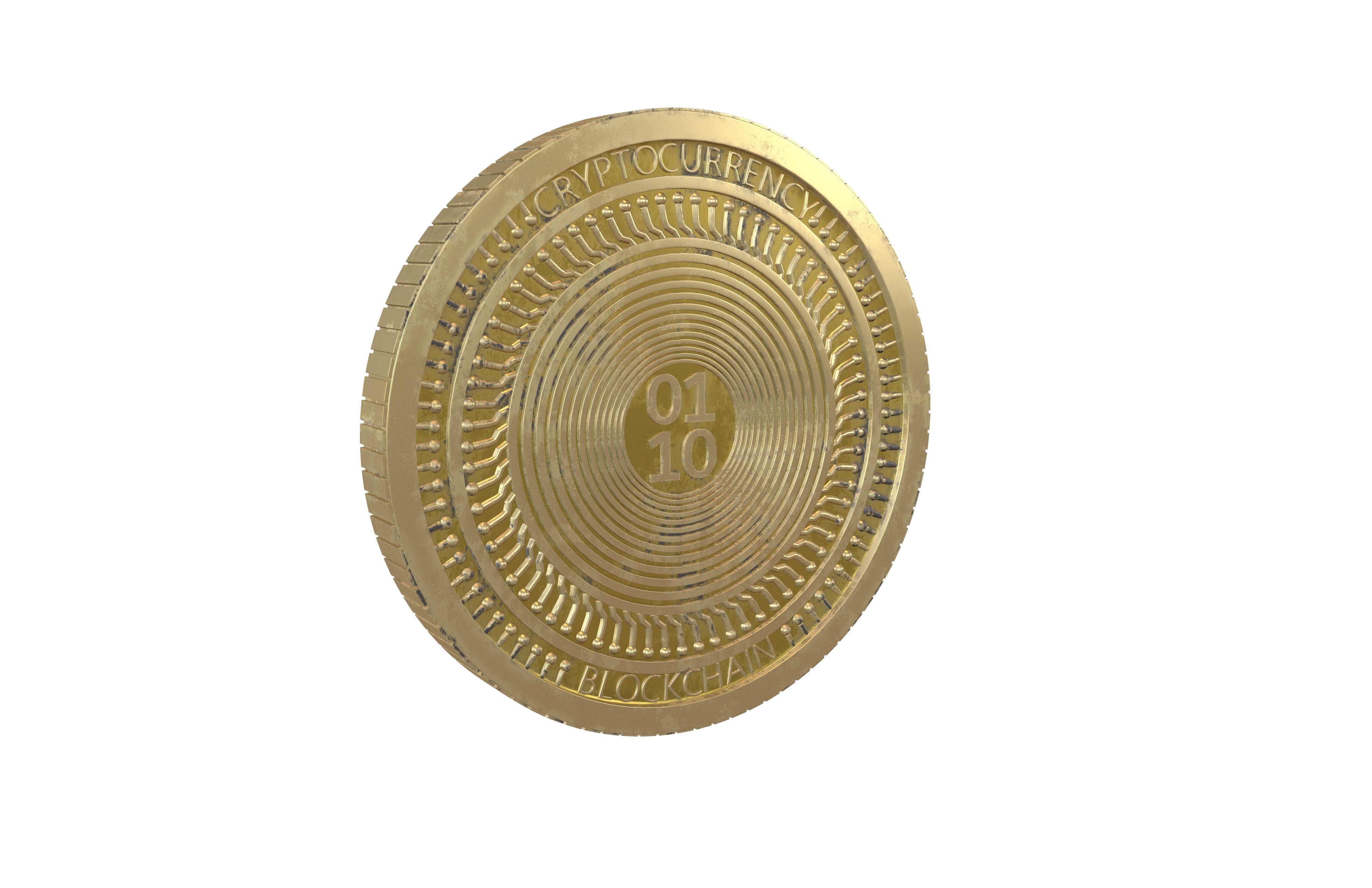 Anchor Protocol Coin v5 003 3D model_6
