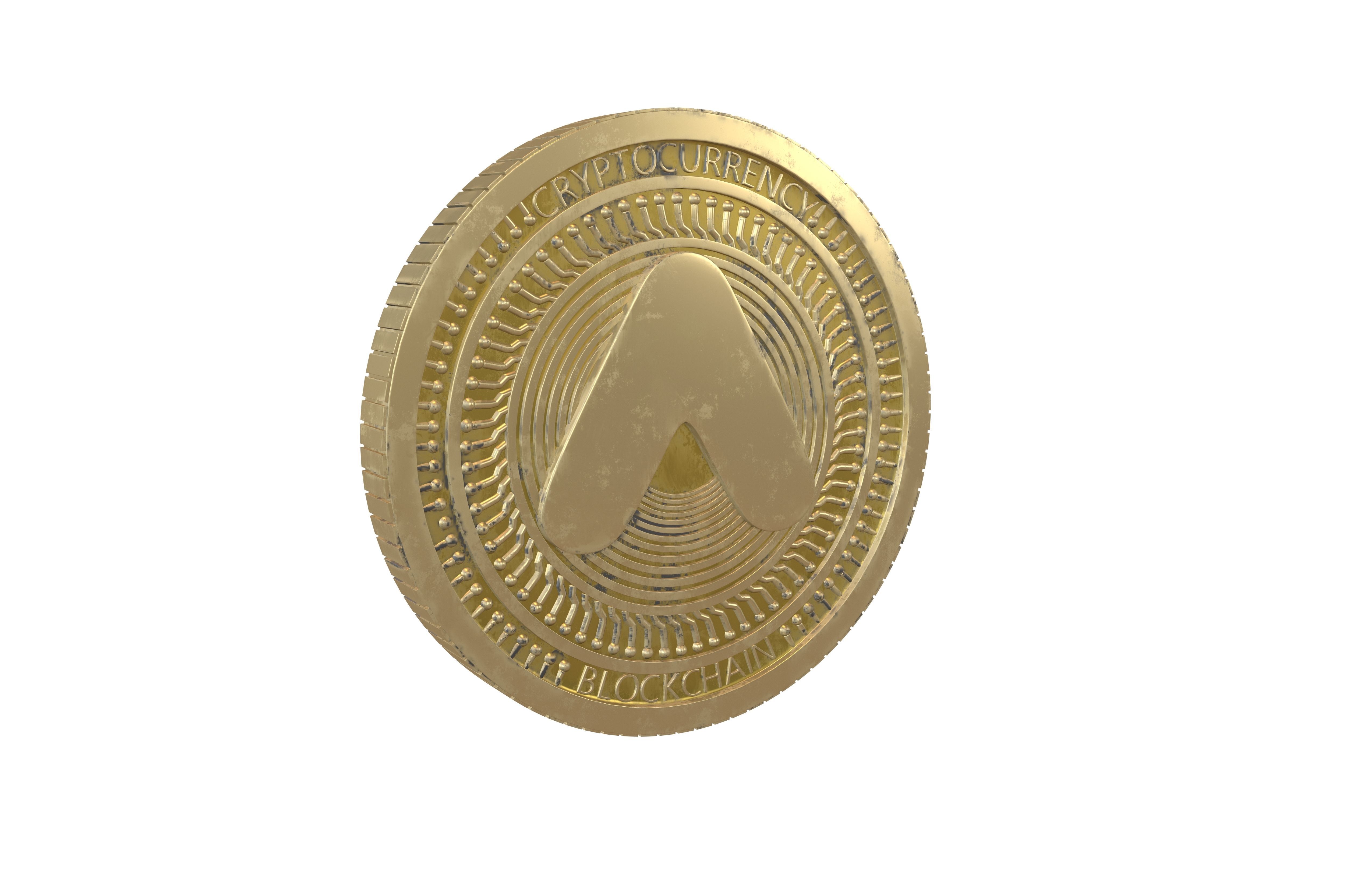 Anchor Protocol Coin v5 003 3D model_1