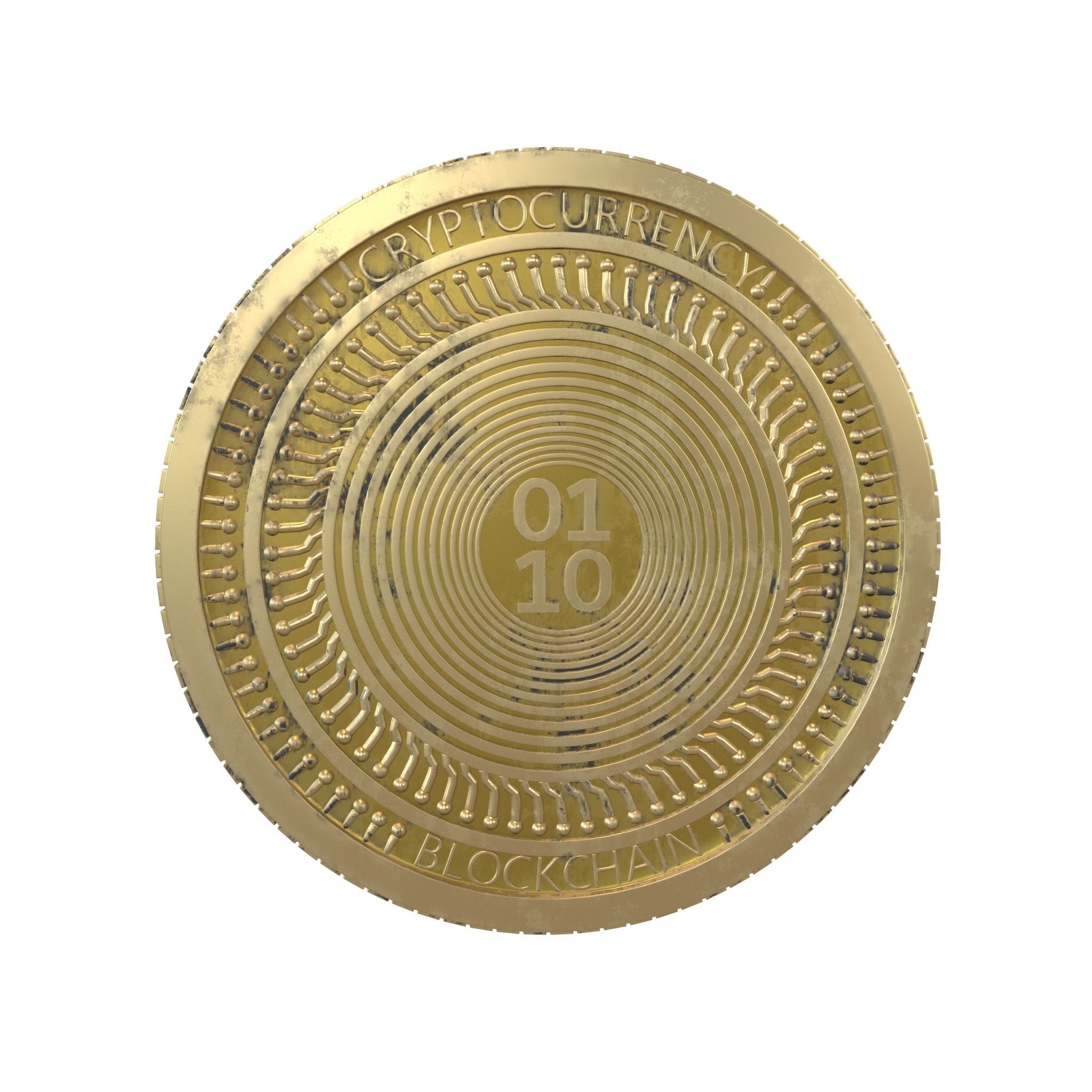 Anchor Protocol Coin v5 003 3D model_7