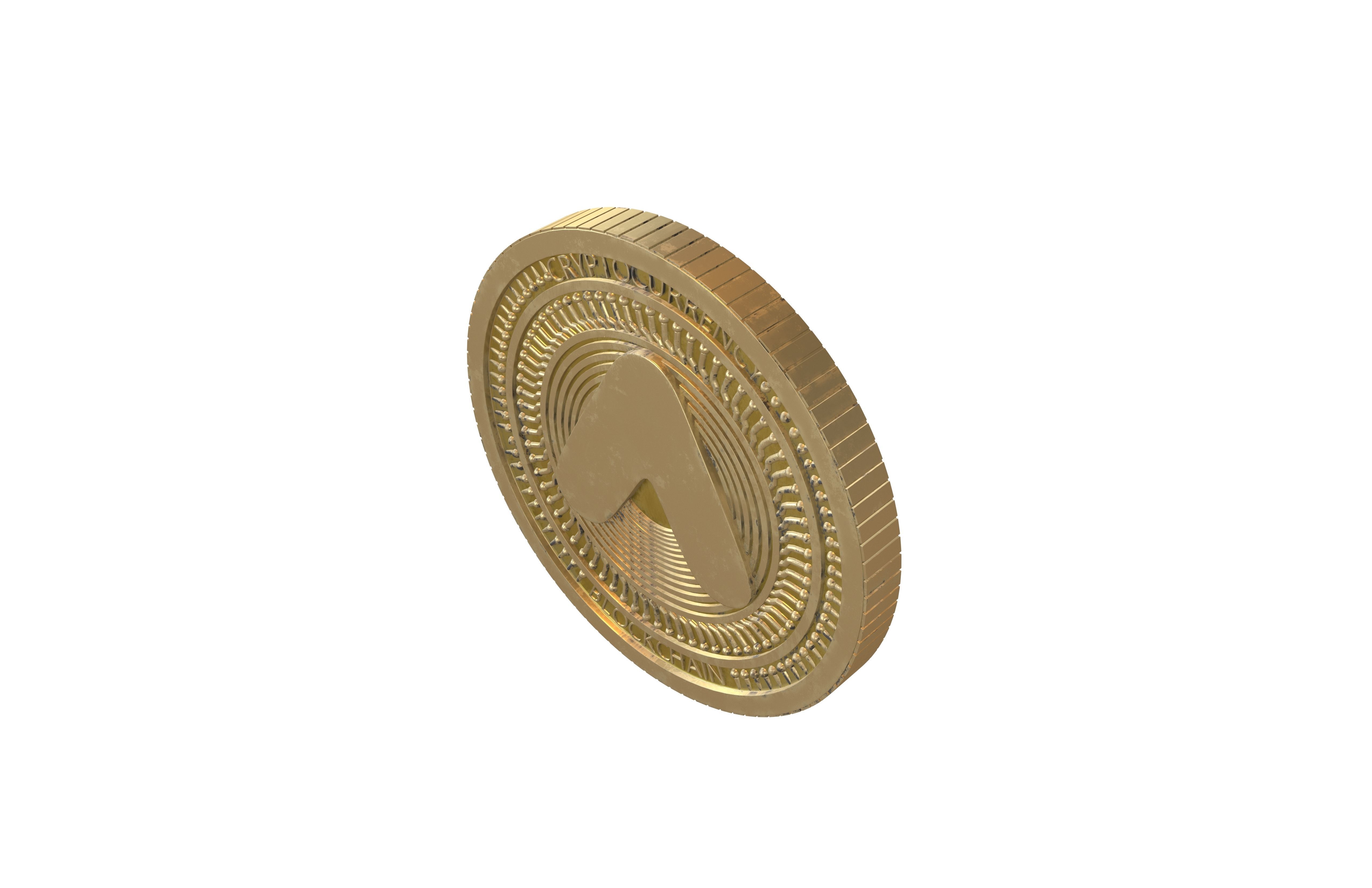 Anchor Protocol Coin v5 003 3D model_3