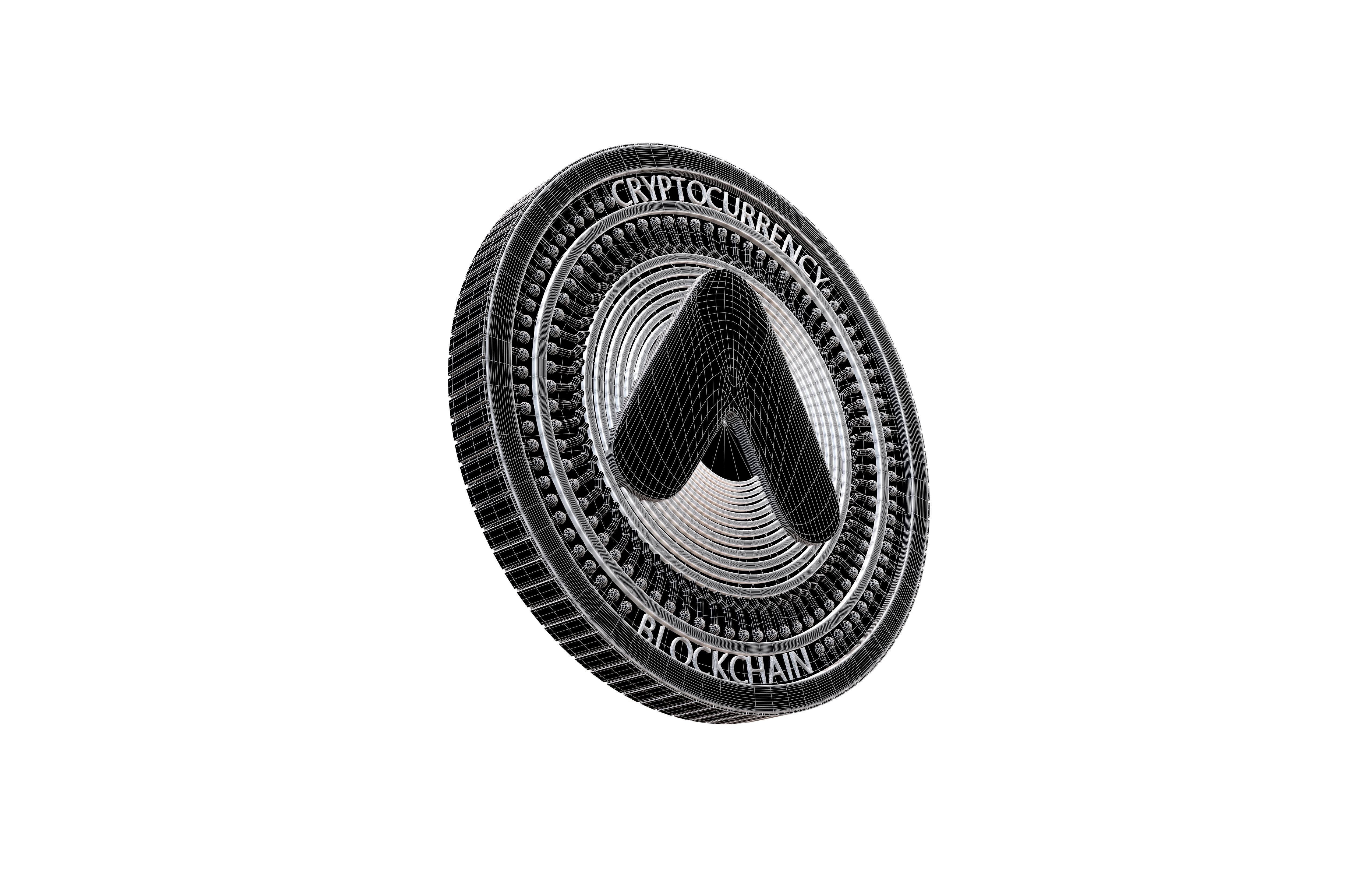 Anchor Protocol Coin v5 003 3D model_10
