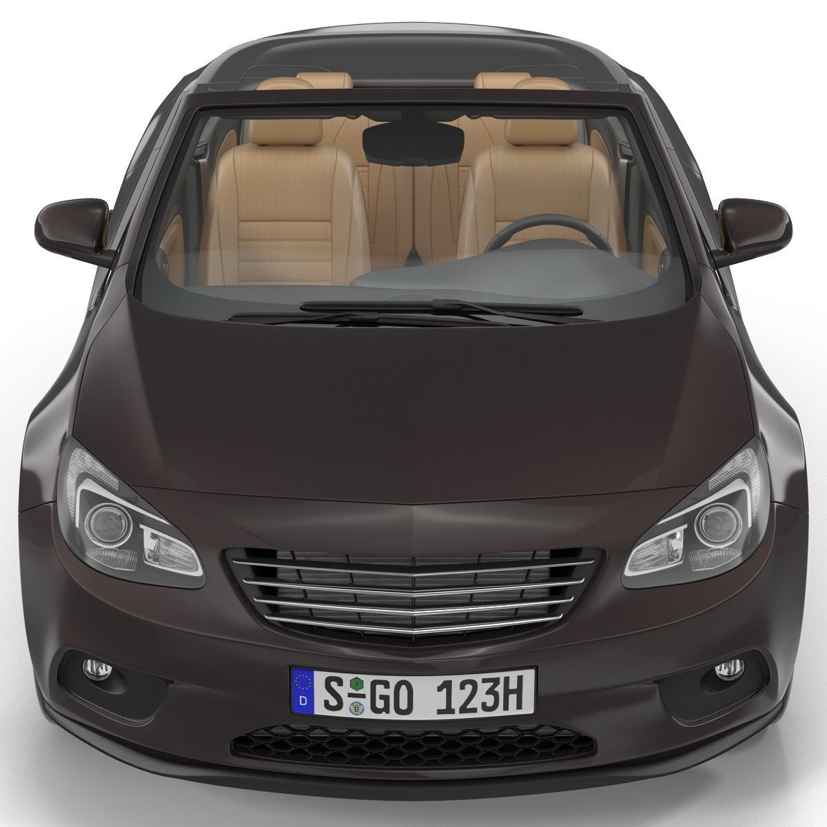 Generic Cabriolet 3D model_28
