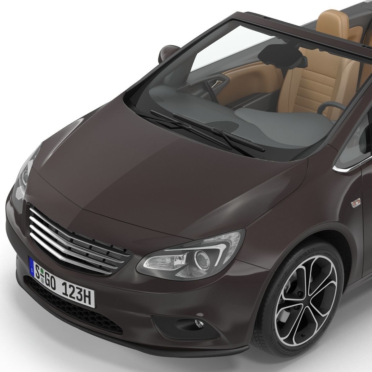 Generic Cabriolet 3D model_26