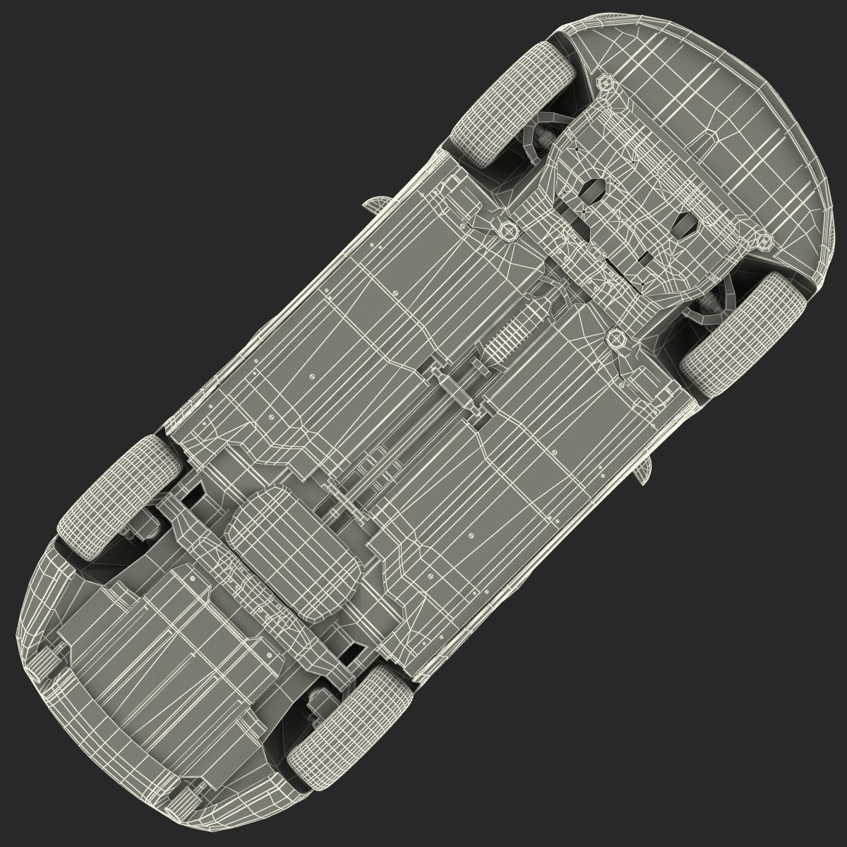 Generic Cabriolet 3D model_59