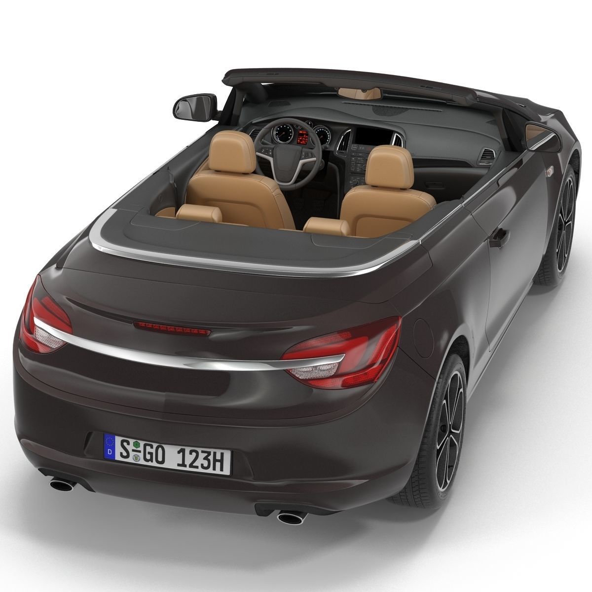 Generic Cabriolet 3D model_30