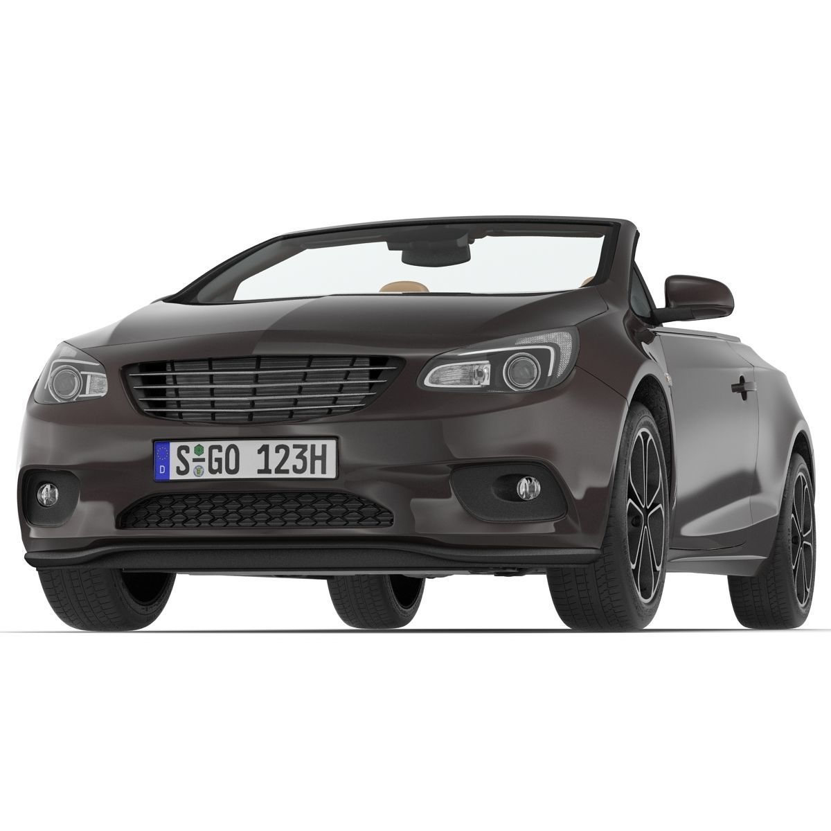 Generic Cabriolet 3D model_24