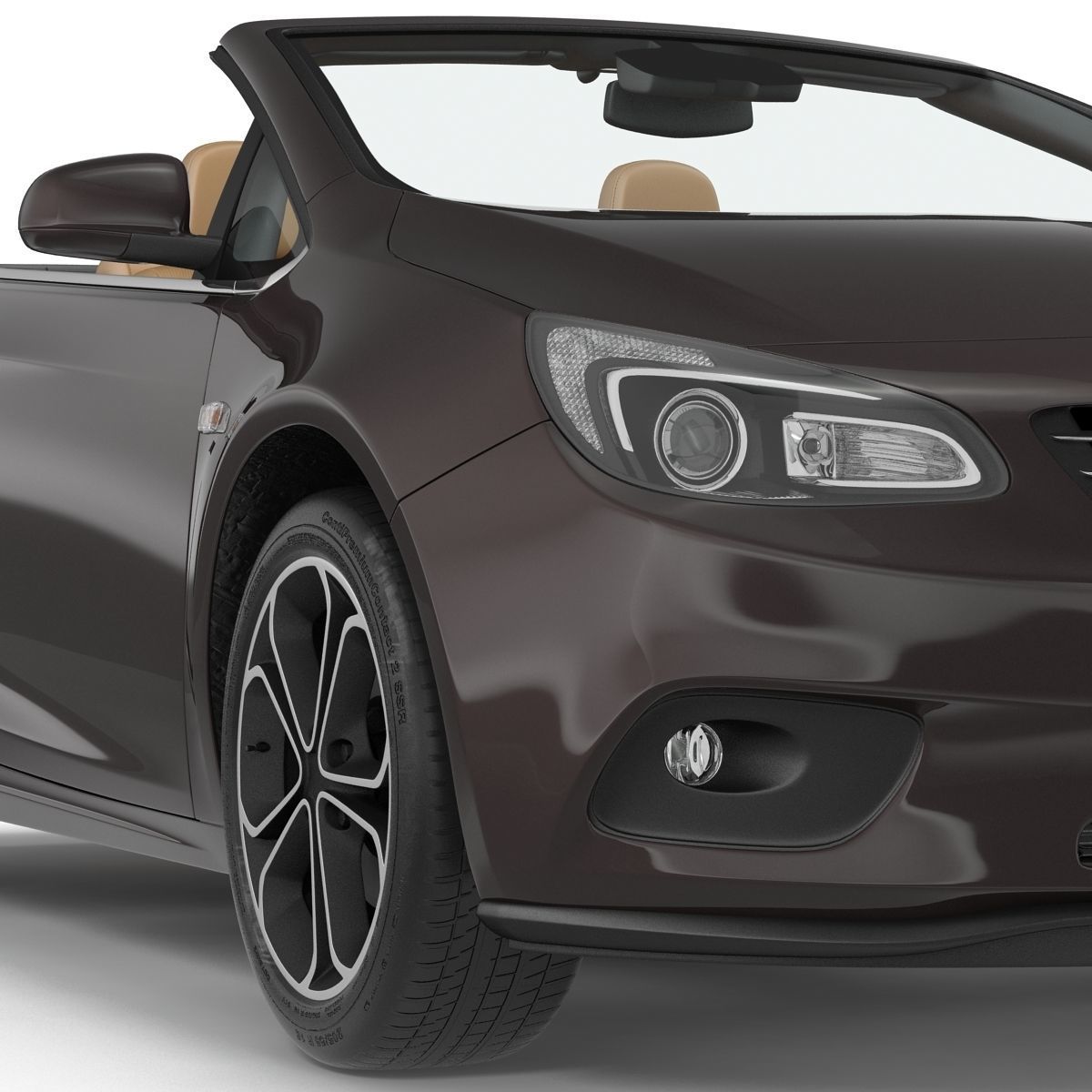 Generic Cabriolet 3D model_25