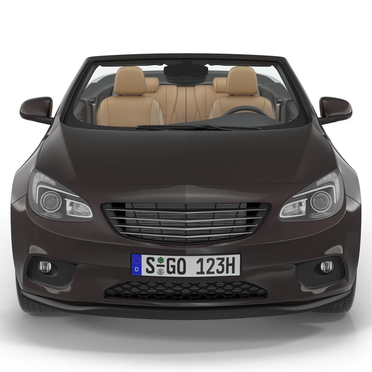 Generic Cabriolet 3D model_8